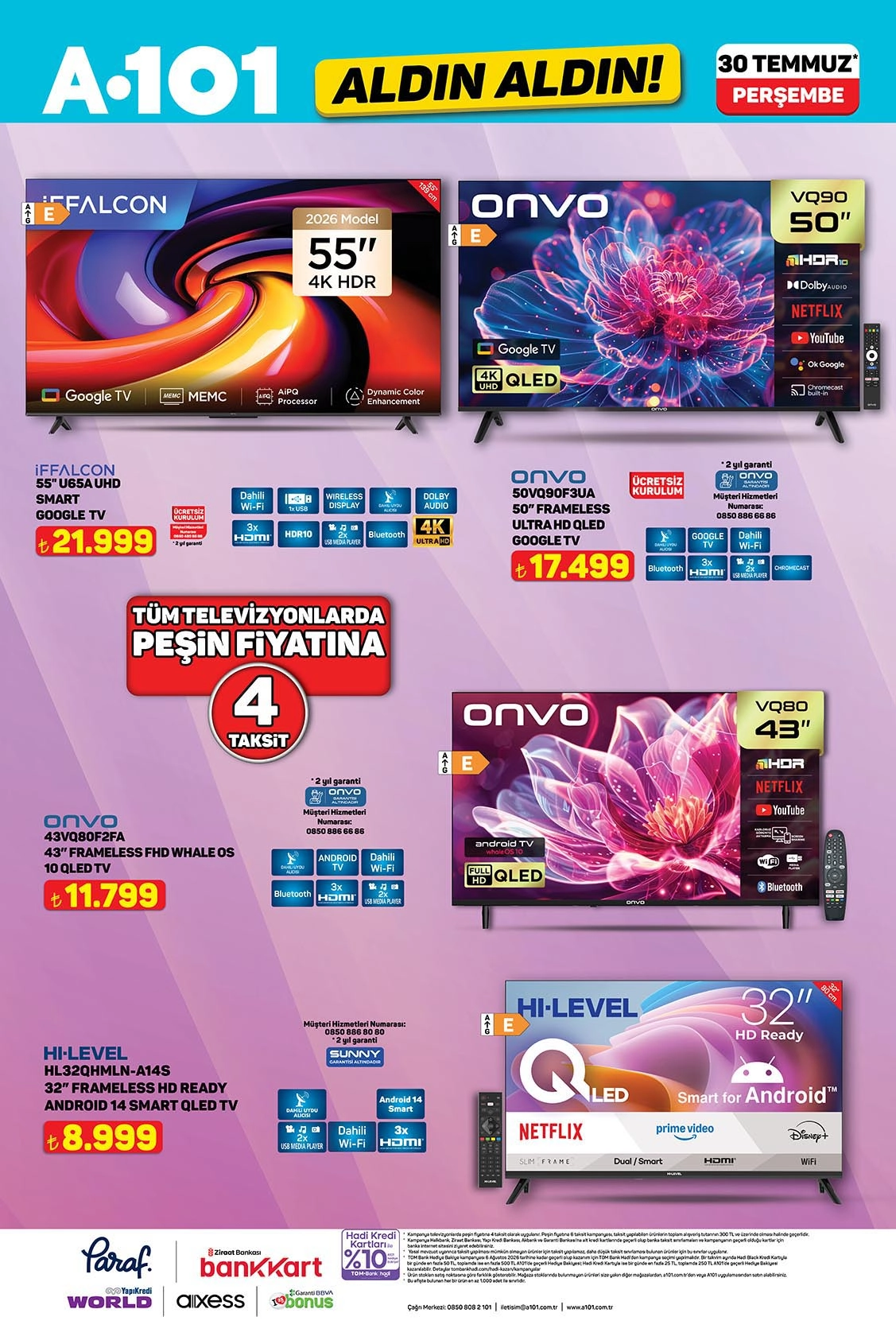 A101 Broşürü 30 Temmuz Aldın Aldın — sayfa 4