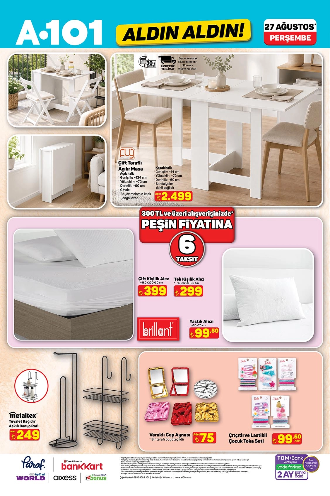 A101 Broşürü 27 Ağustos Aldın Aldın — sayfa 10