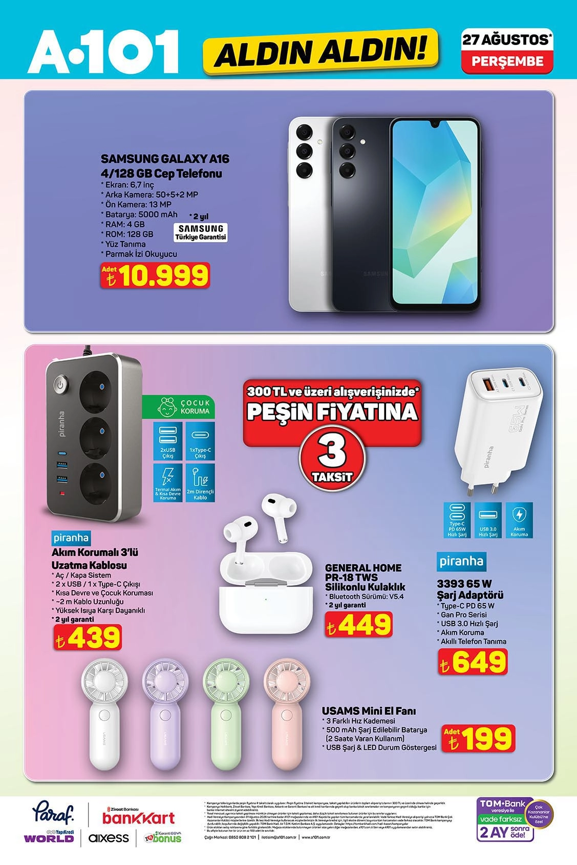 A101 Broşürü 27 Ağustos Aldın Aldın — sayfa 4