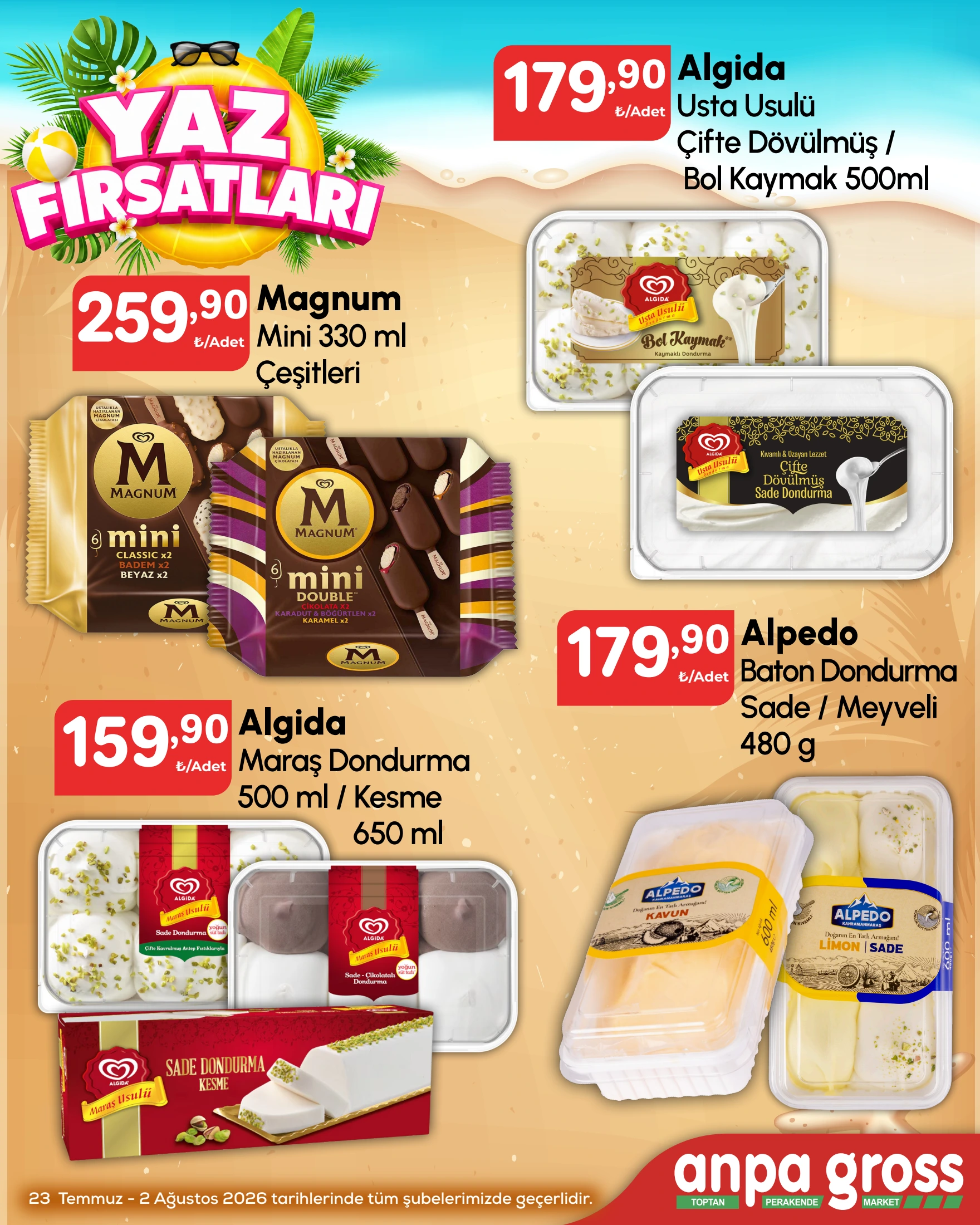 Anpa Gross Broşürü Yaz Fırsatları 2026