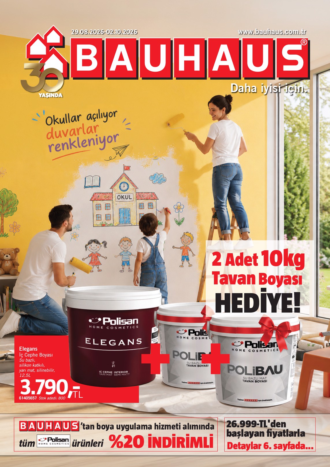 Bauhaus Broşürü 29 Ağustos-2 Ekim