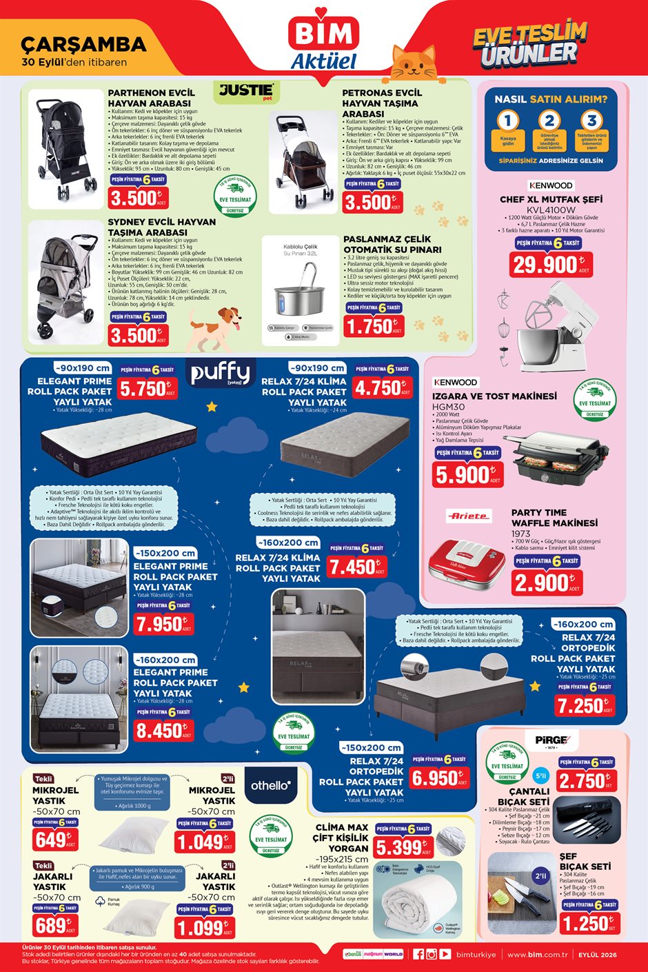 BİM Broşürü 30 Eylül Çarşamba — sayfa 1