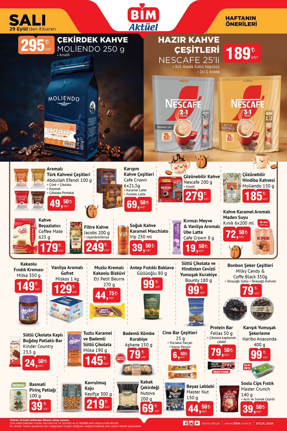 BİM Broşürü 29 Eylül Salı — sayfa 3