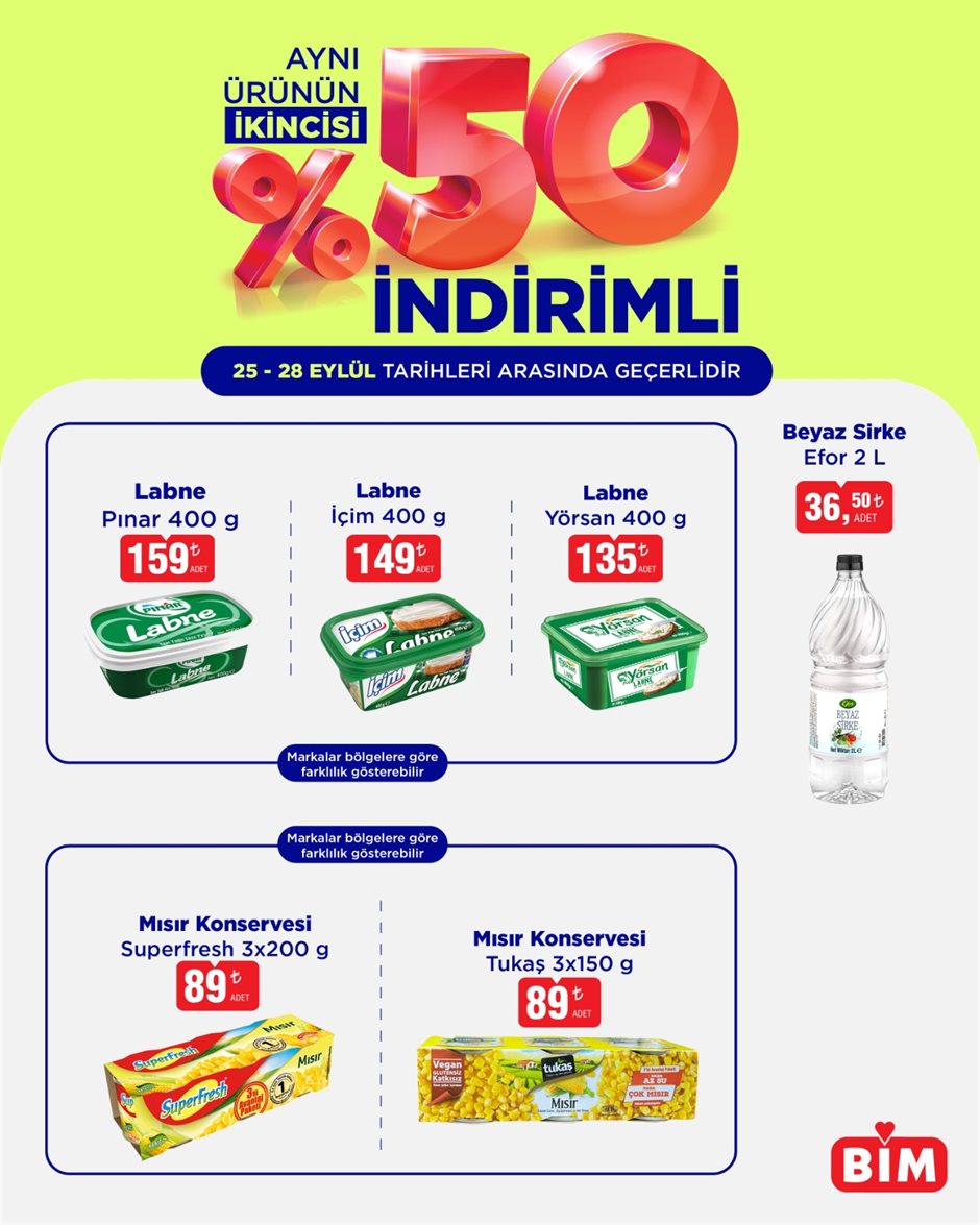 BİM Broşürü 25-28 Eylül — sayfa 3