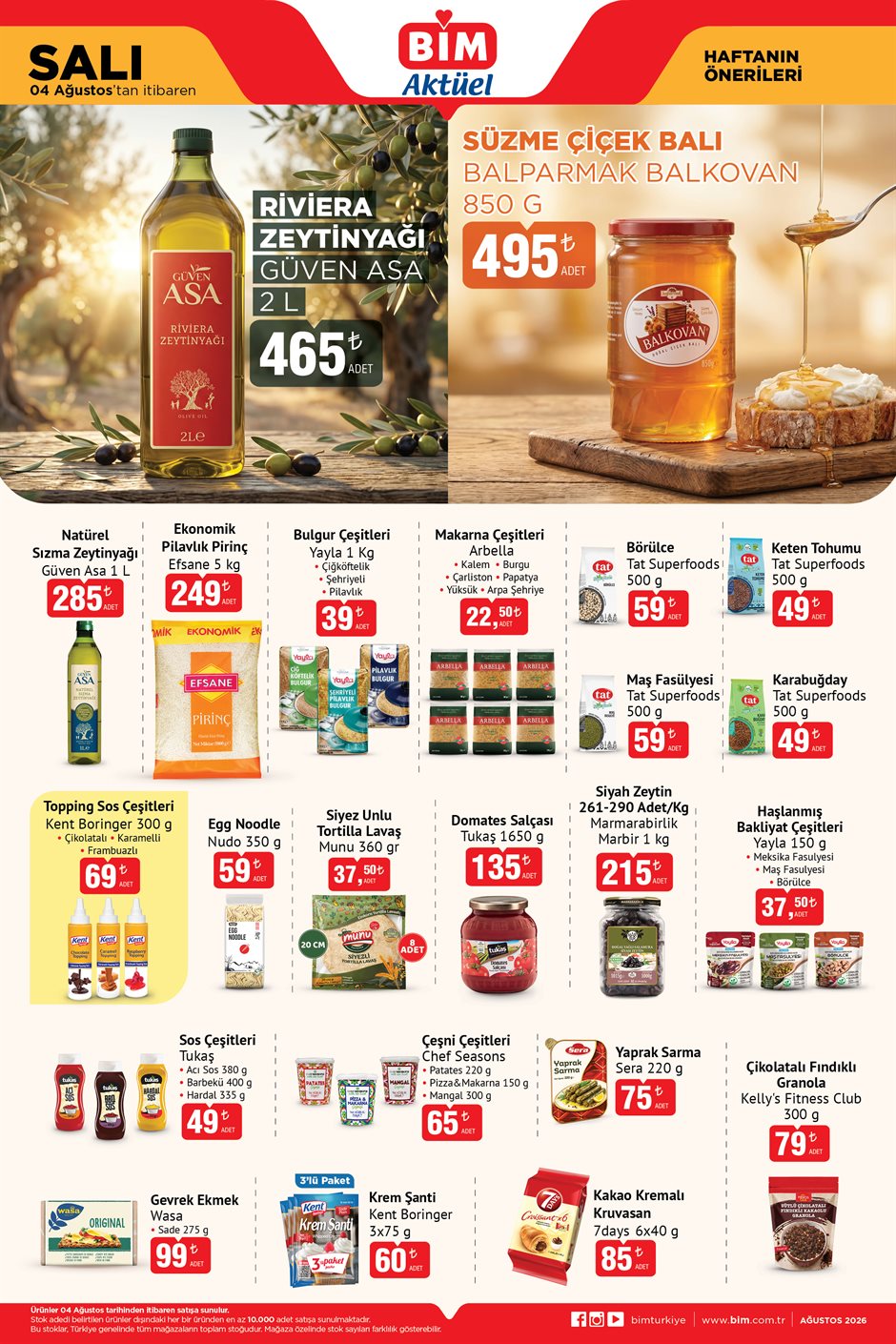 BİM Broşürü 04 Ağustos Salı — sayfa 3