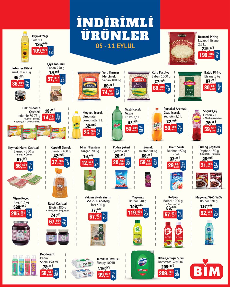 BİM Broşürü 05-11 Eylül
