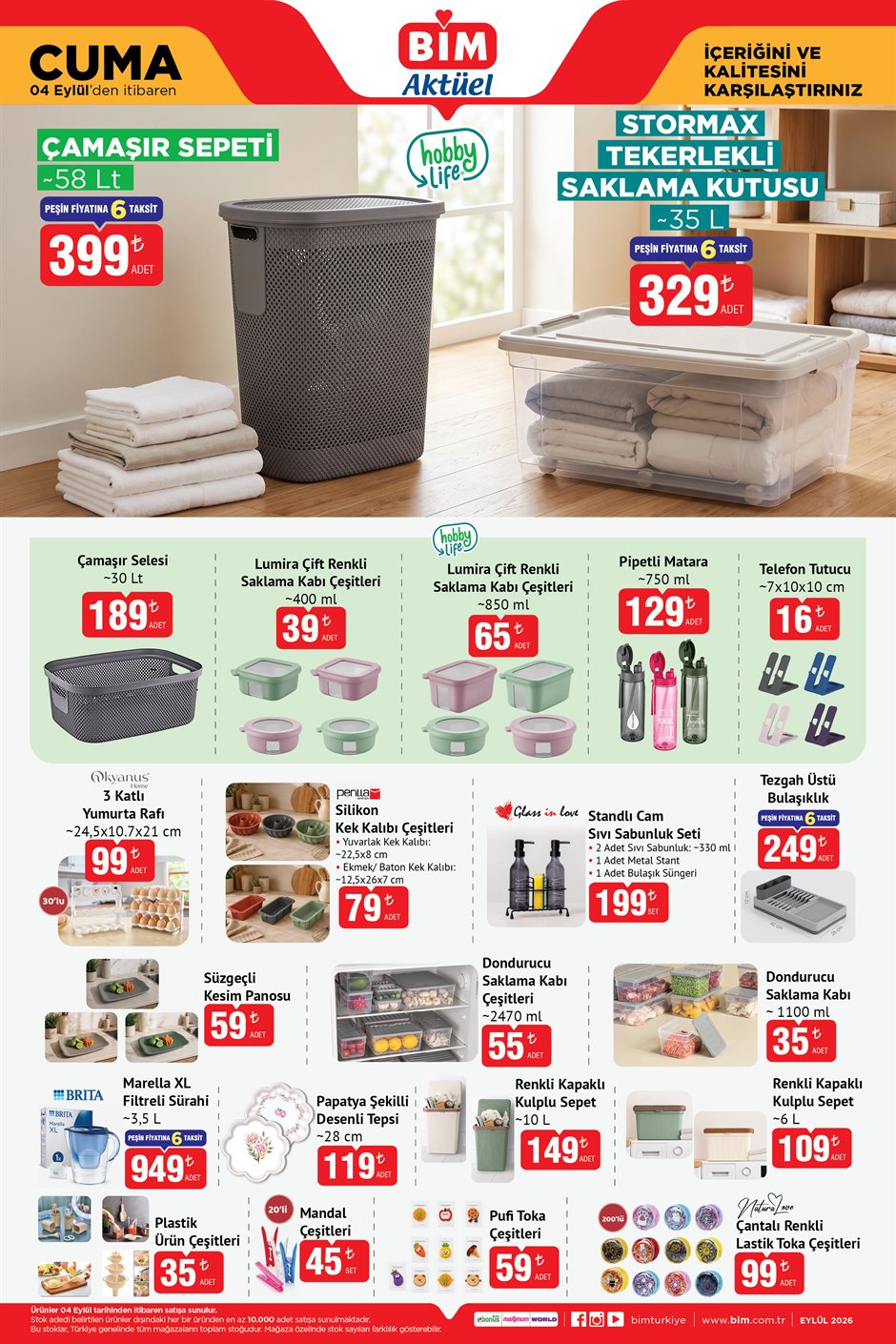 BİM Broşürü 04 Eylül Cuma — sayfa 2