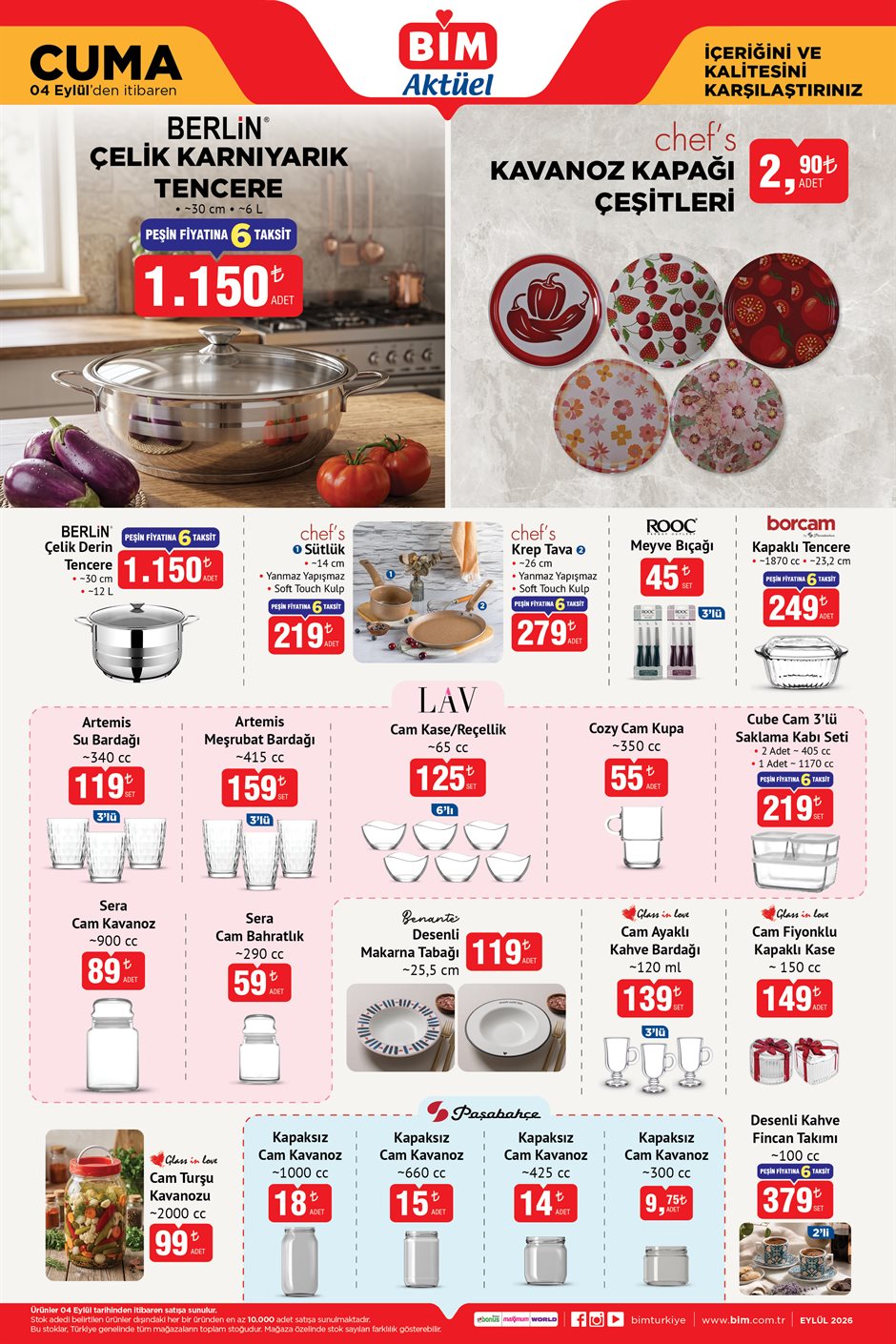 BİM Broşürü 04 Eylül Cuma — sayfa 3