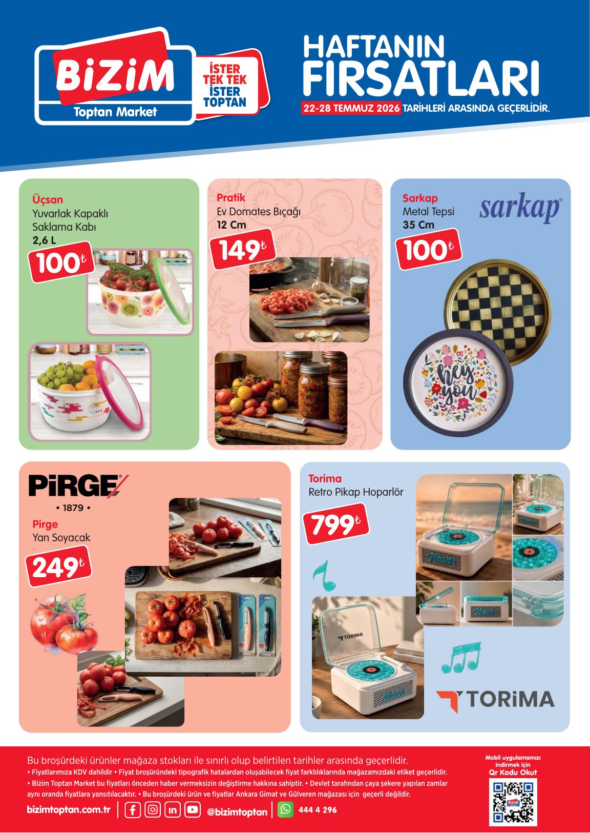 Bizim Toptan Broşürü Haftalık İnsert — sayfa 2