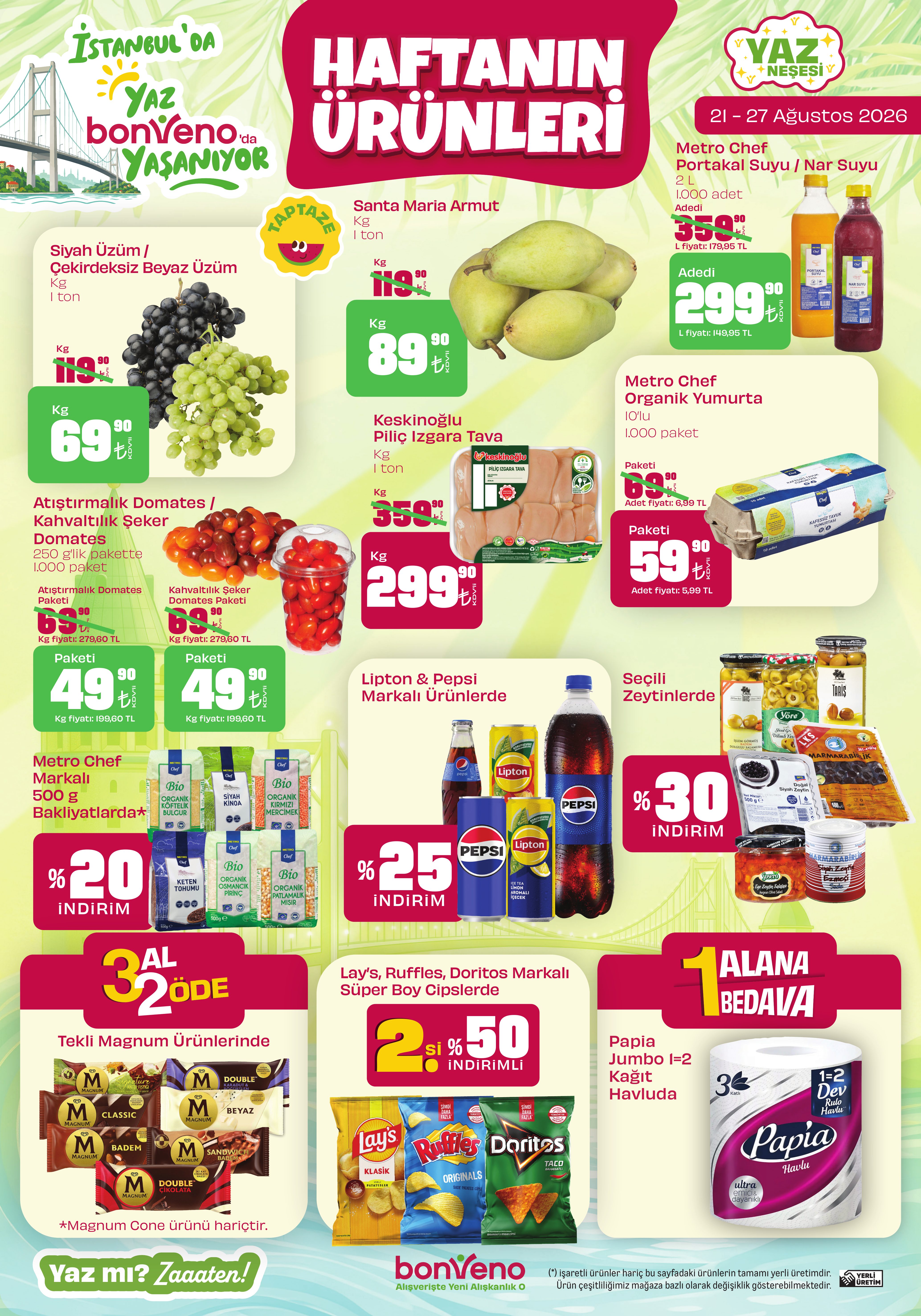 Bonveno Broşürü 21-27 Ağustos