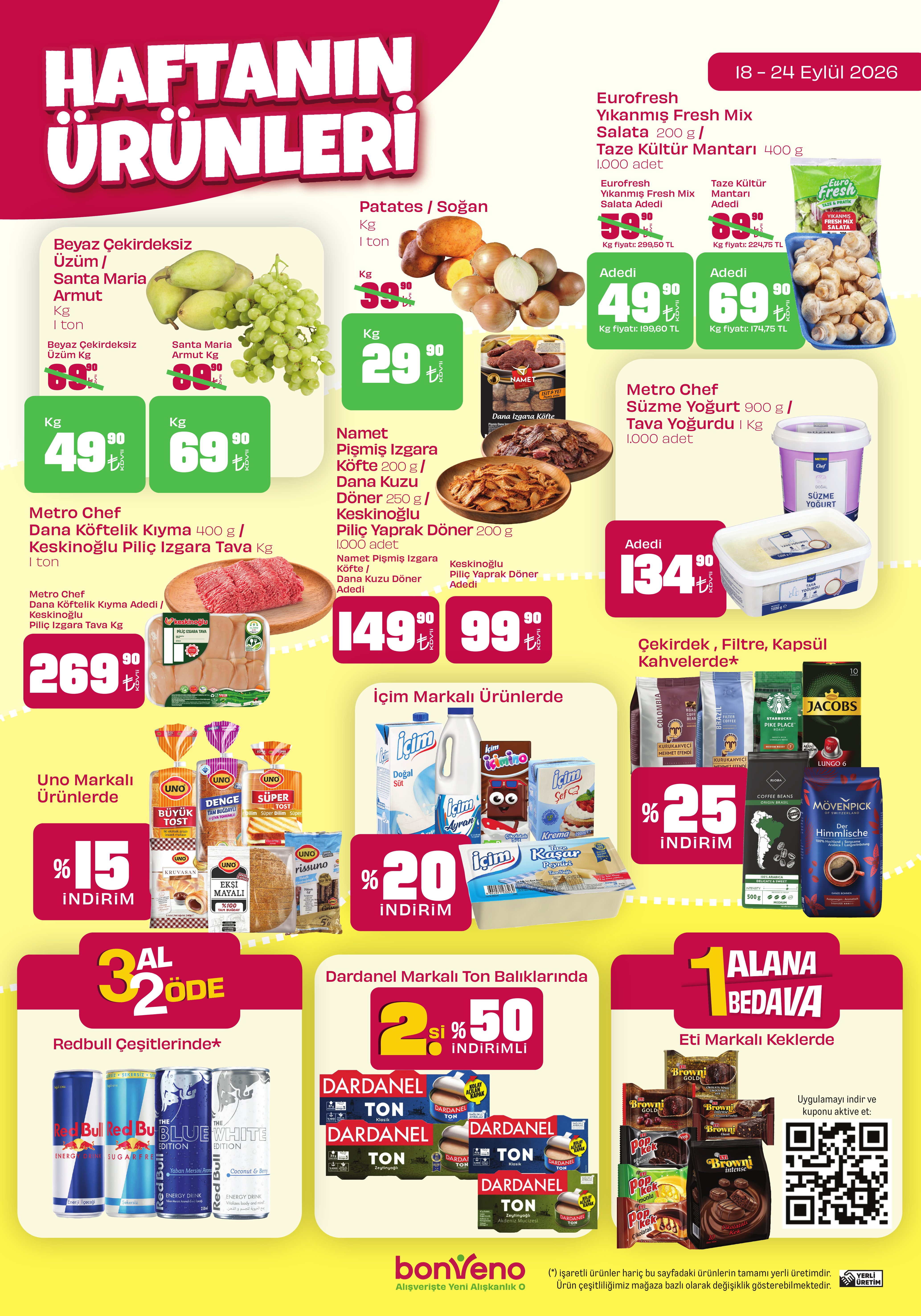 Bonveno Broşürü 18-24 Eylül