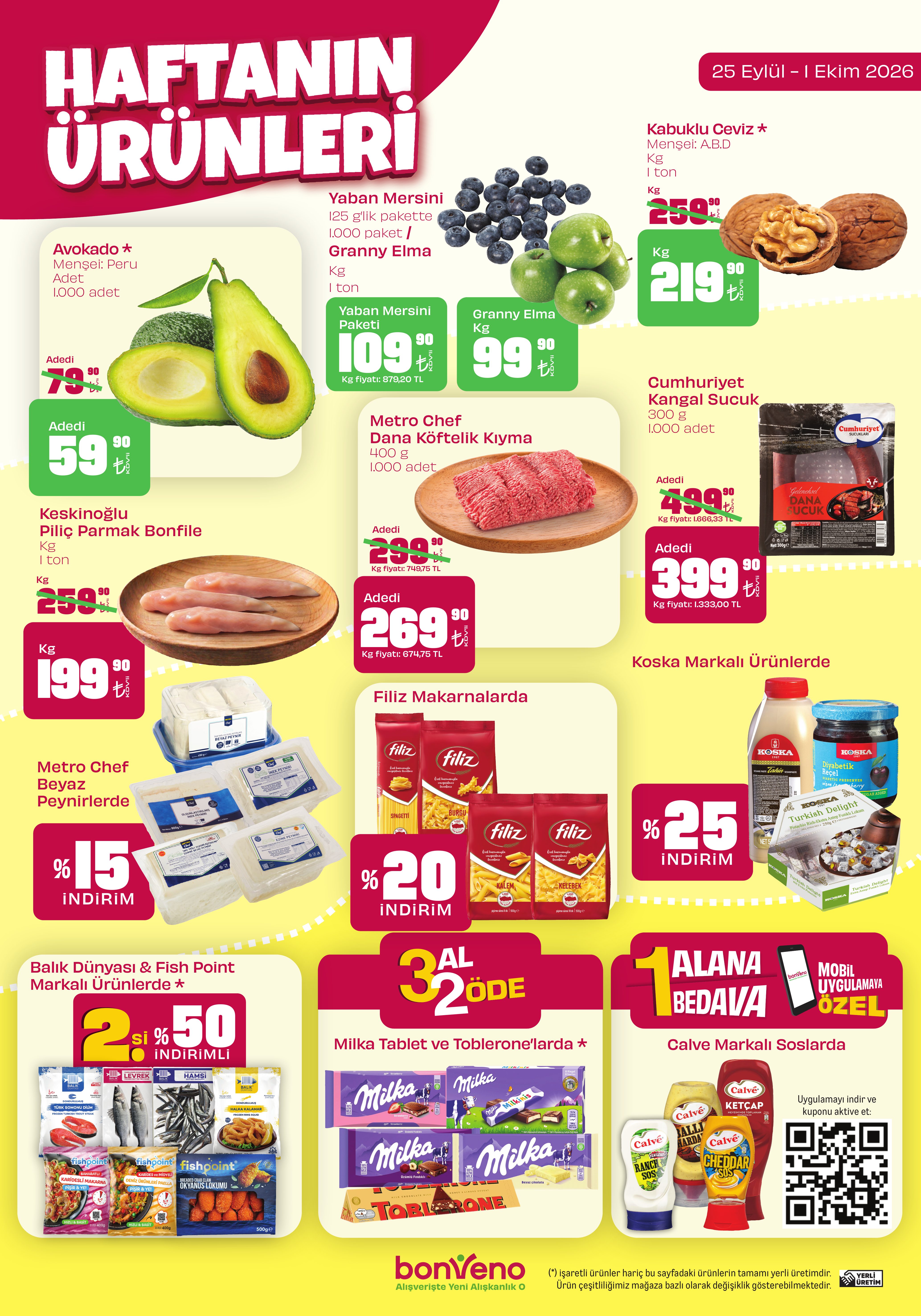 Bonveno Broşürü 25 Eylül