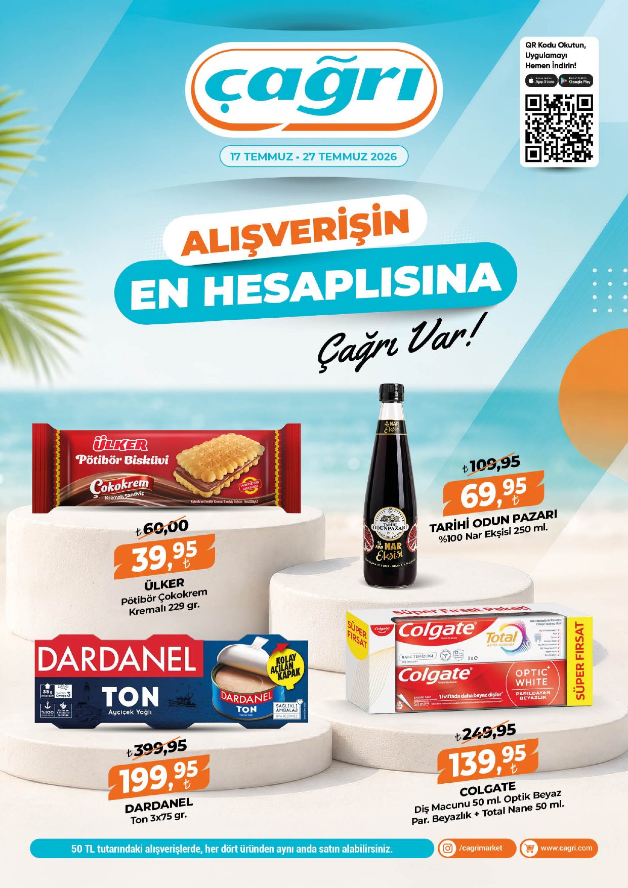 Çağrı Market Broşürü 17 - 27 Temmuz — sayfa 1