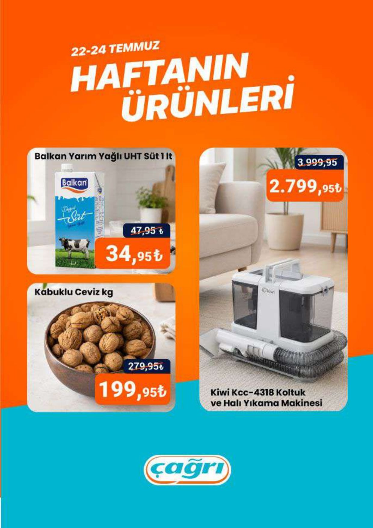 Çağrı Market Broşürü Haftanın Ürünleri — sayfa 1