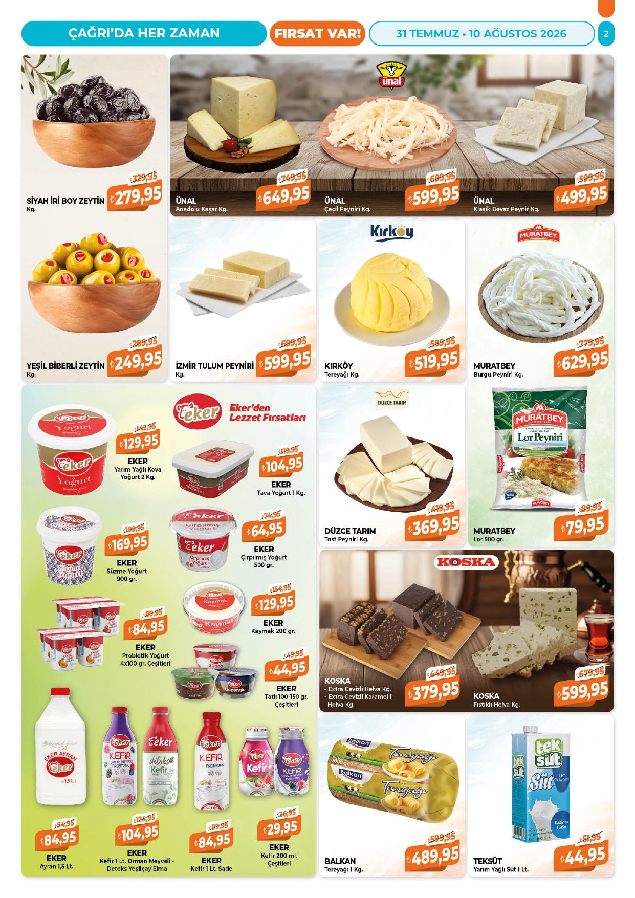 Çağrı Market Broşürü Güncel Katalog — sayfa 2