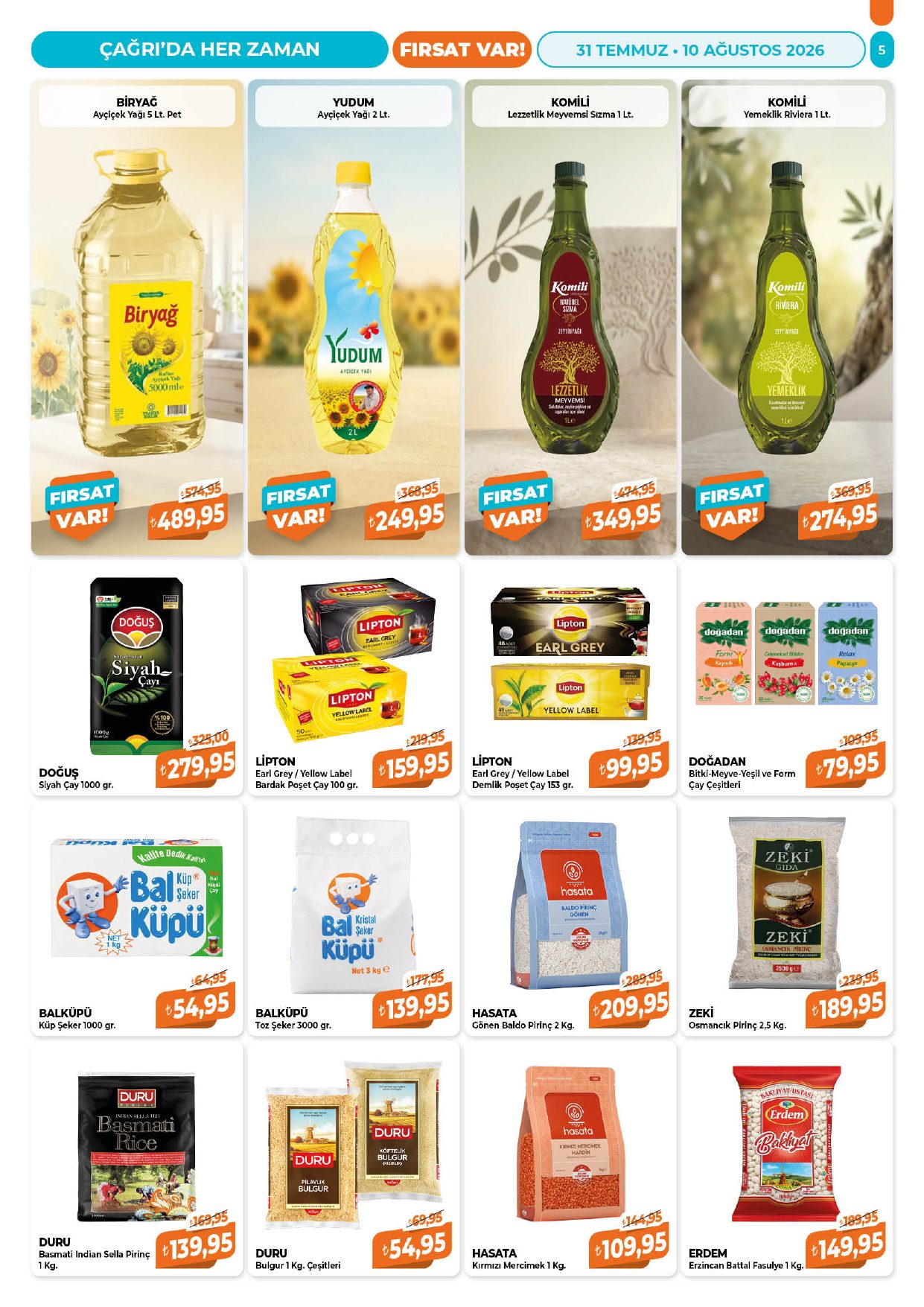 Çağrı Market Broşürü Güncel Katalog — sayfa 5