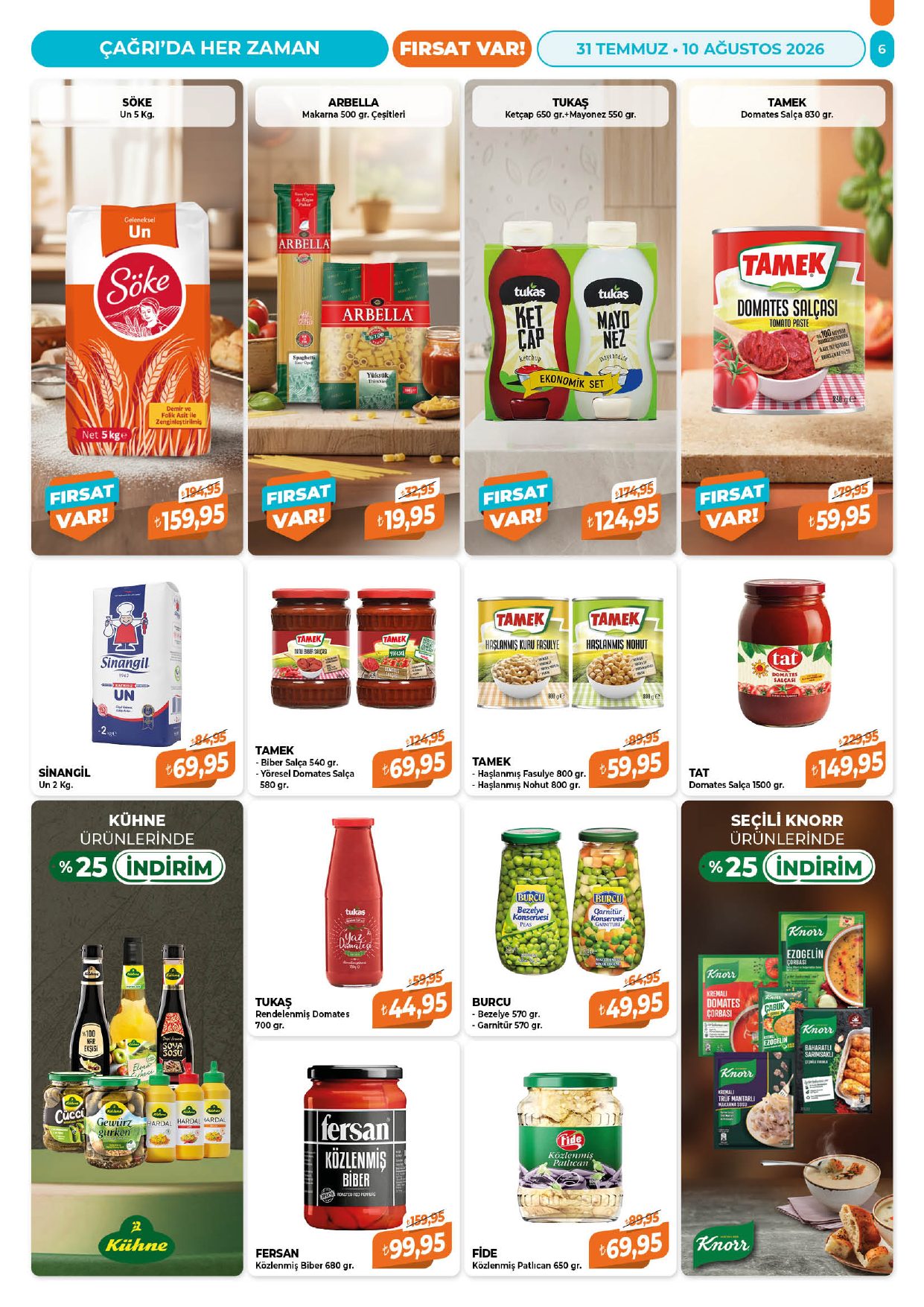 Çağrı Market Broşürü Güncel Katalog — sayfa 6