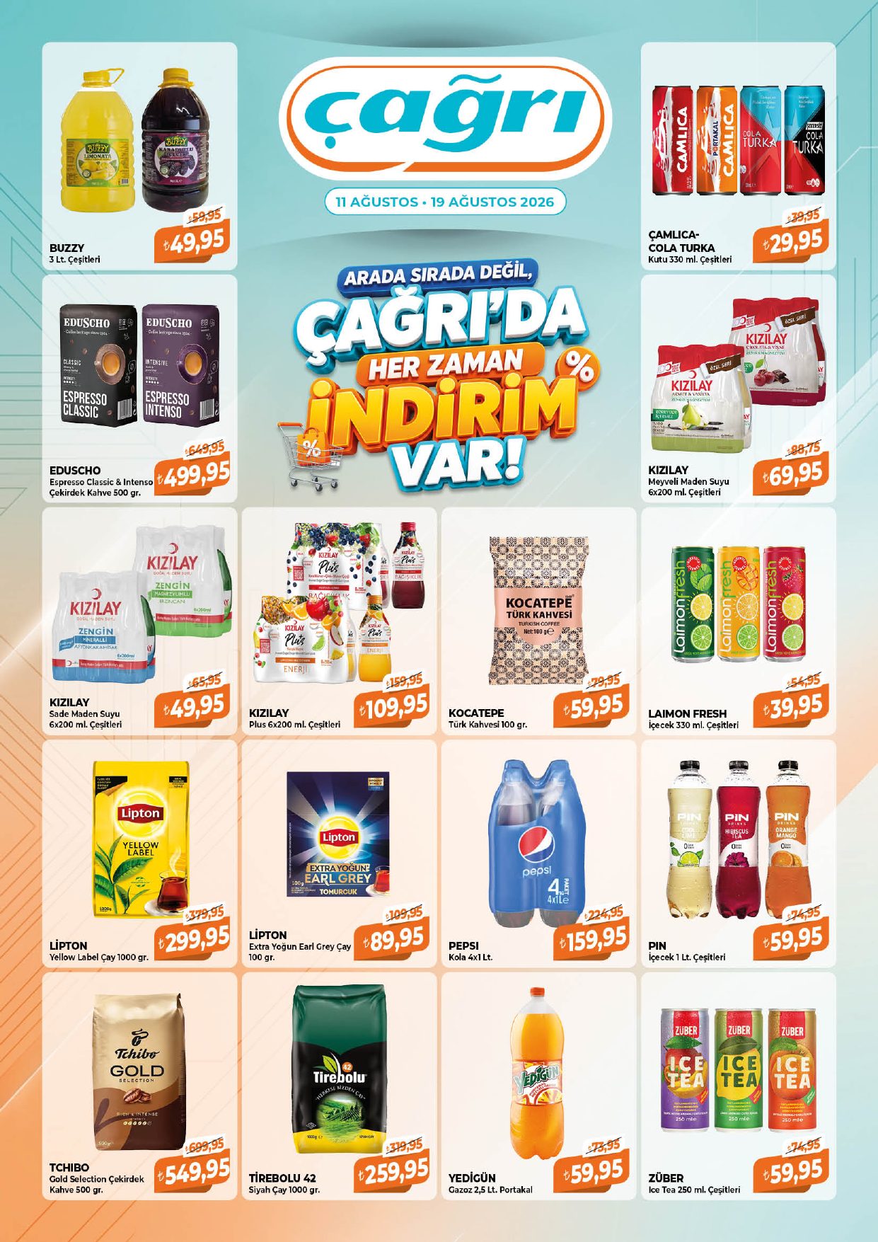 Çağrı Market Broşürü Çağrı'da Hep İndirim Var! — sayfa 3