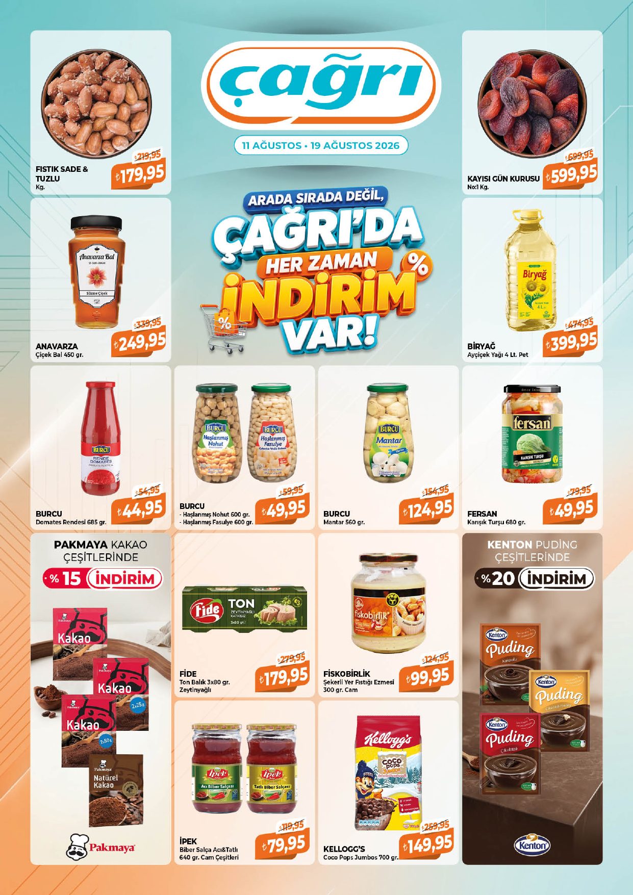 Çağrı Market Broşürü Çağrı'da Hep İndirim Var! — sayfa 4
