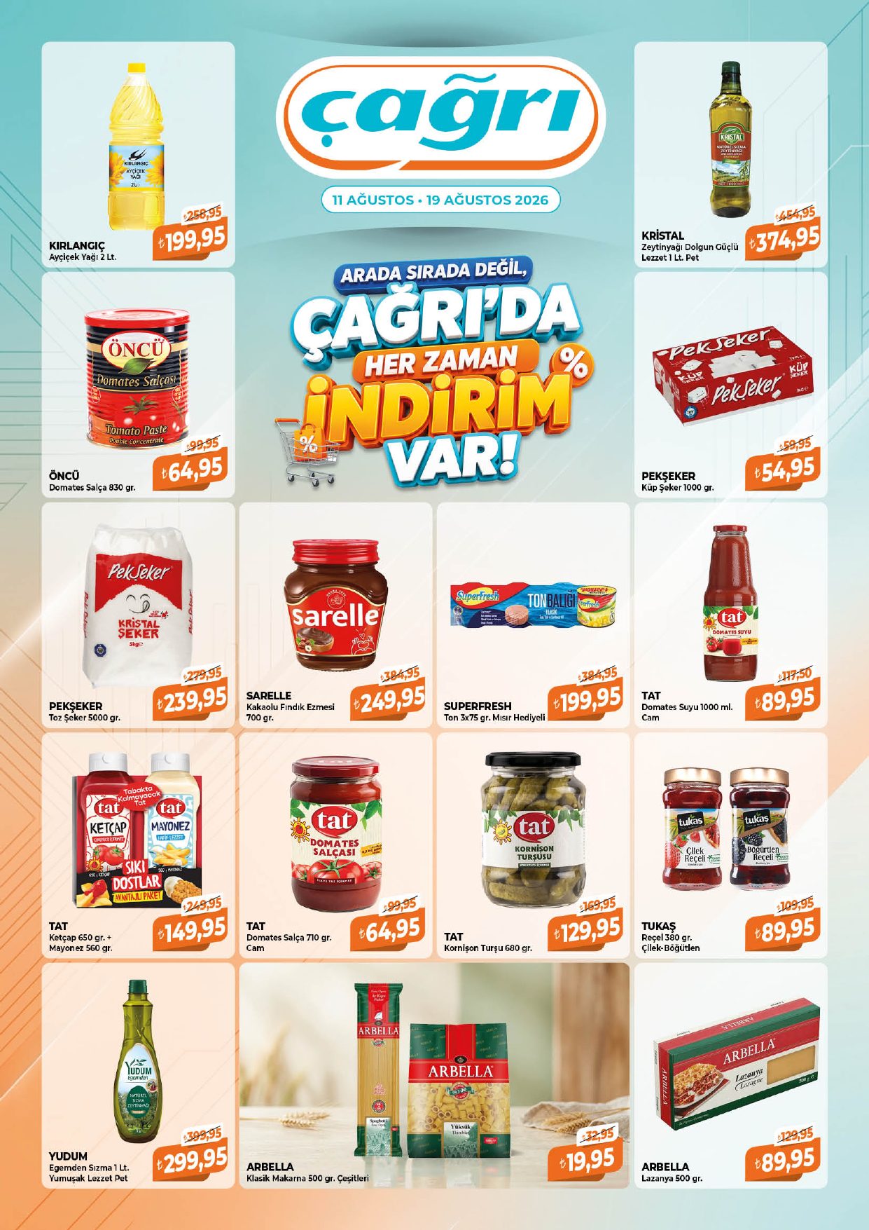 Çağrı Market Broşürü Çağrı'da Hep İndirim Var! — sayfa 5