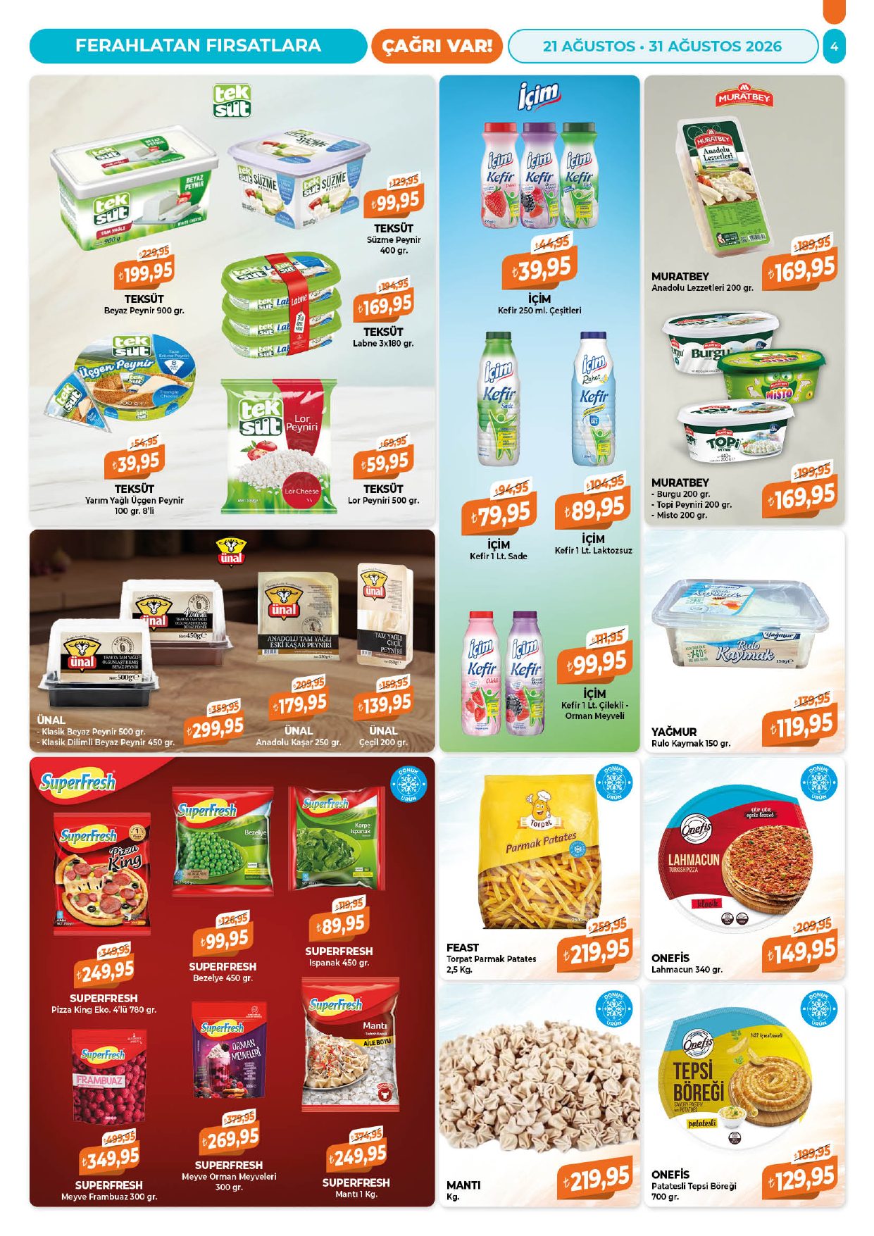 Çağrı Market Broşürü Güncel Katalog — sayfa 4
