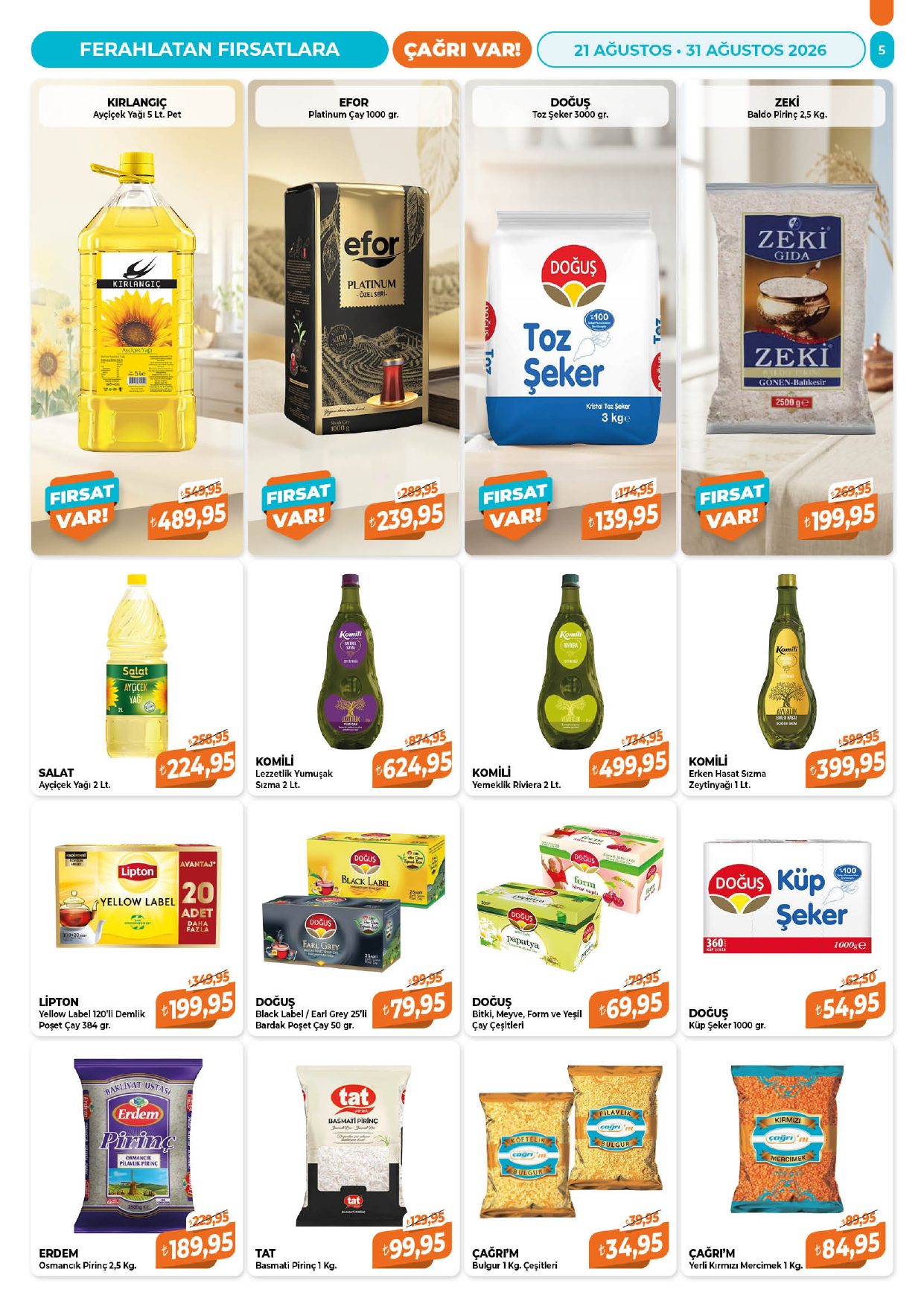 Çağrı Market Broşürü Güncel Katalog — sayfa 5