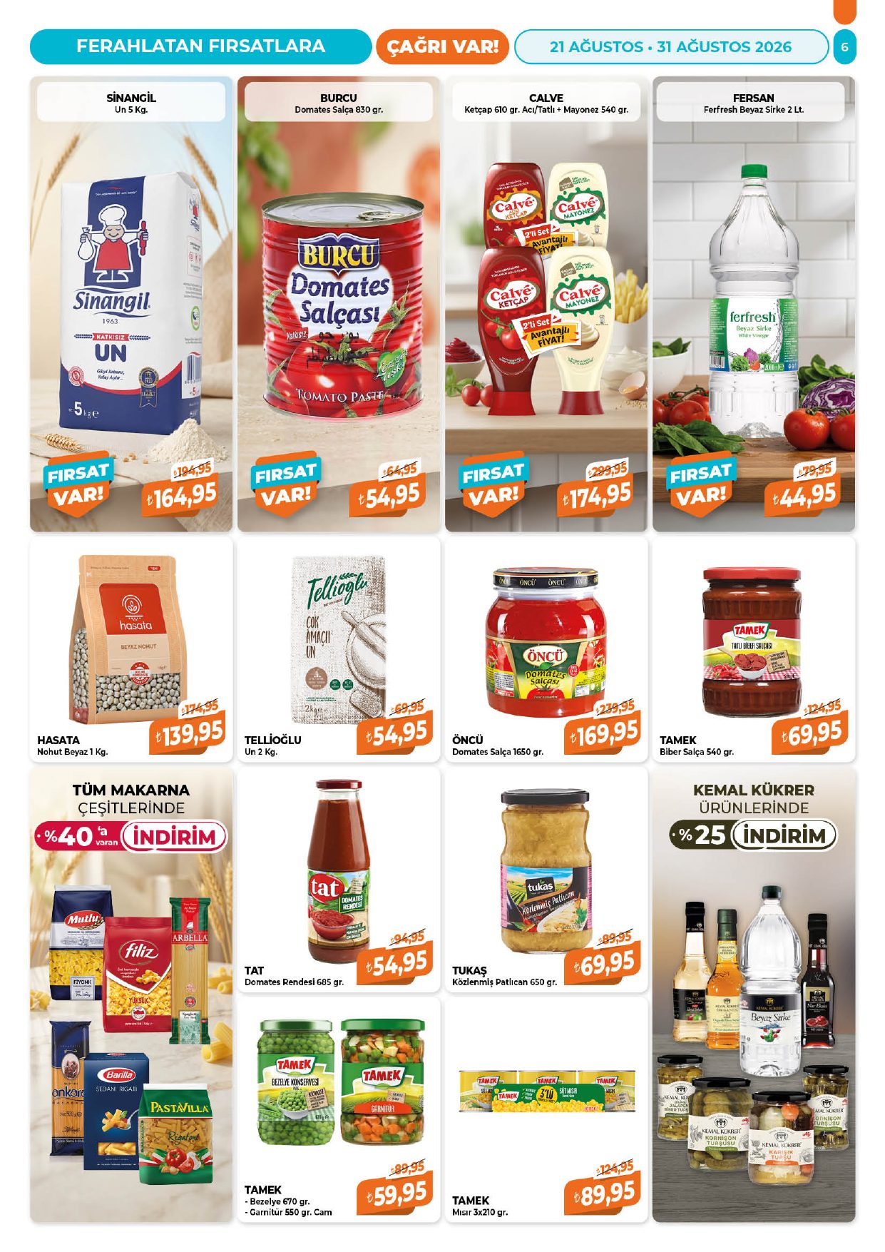 Çağrı Market Broşürü Güncel Katalog — sayfa 6