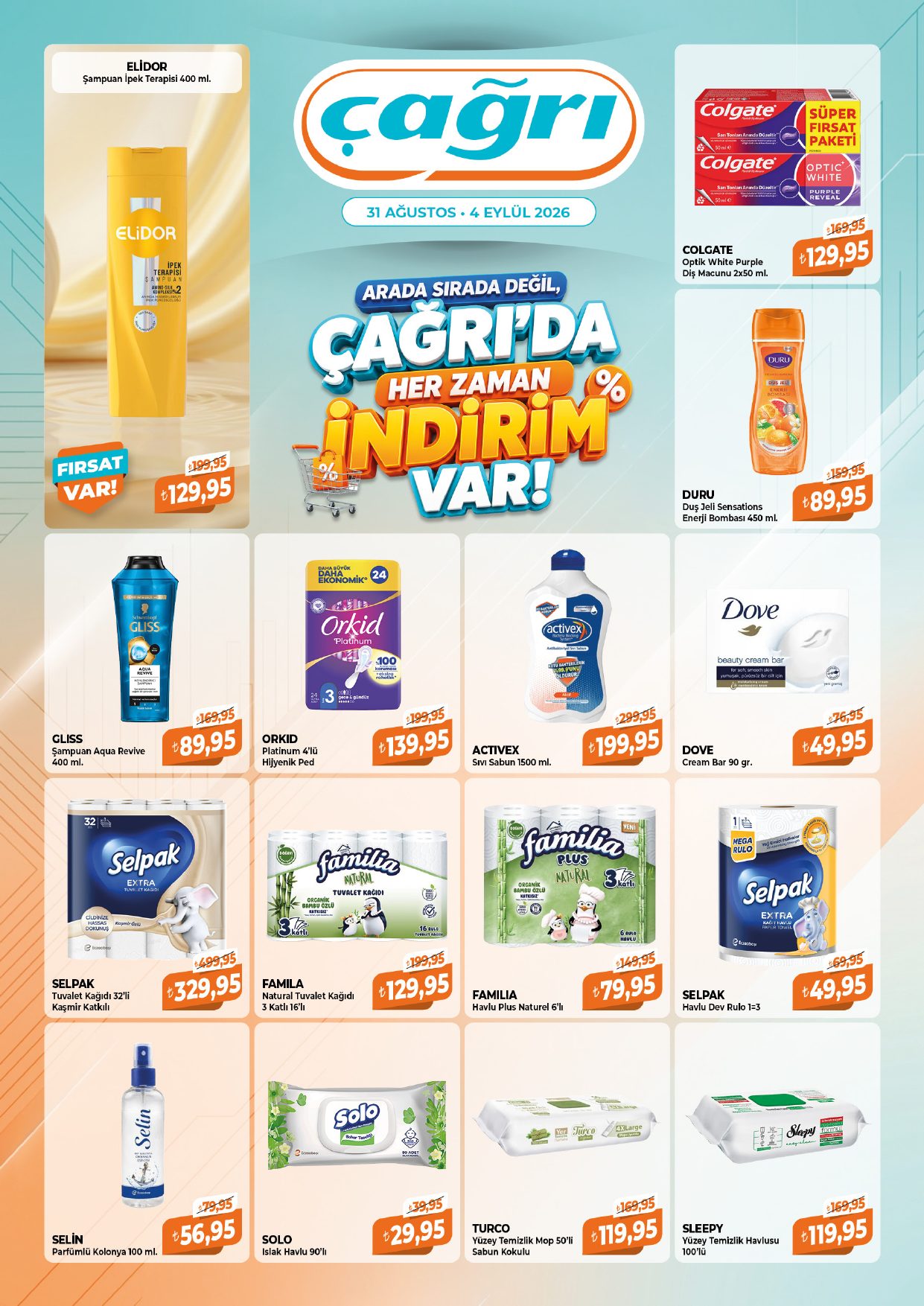 Çağrı Market Broşürü 31 Ağustos-4 Eylül- Çağrı'da Hep İndirim Var! — sayfa 5