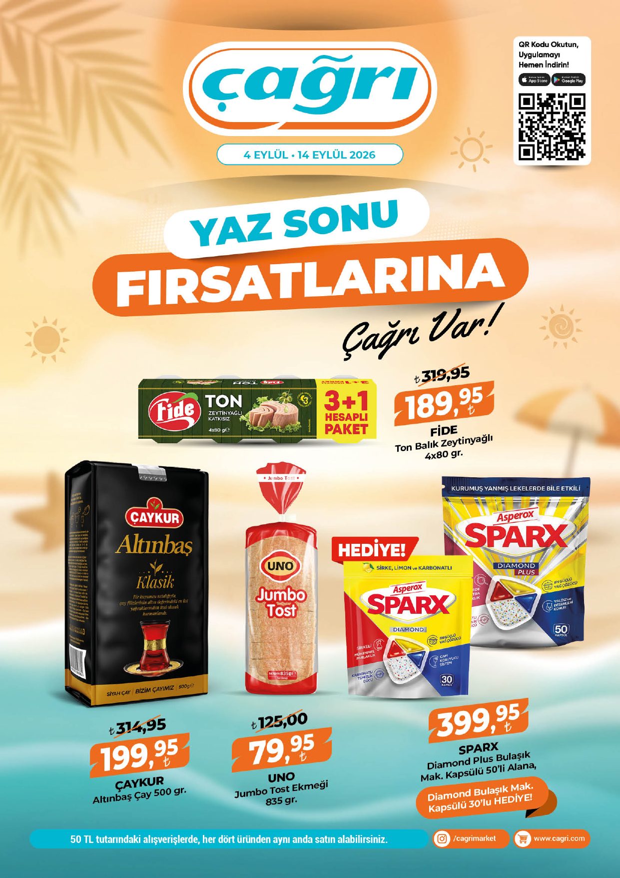 Çağrı Market Broşürü 4-14 Eylül
