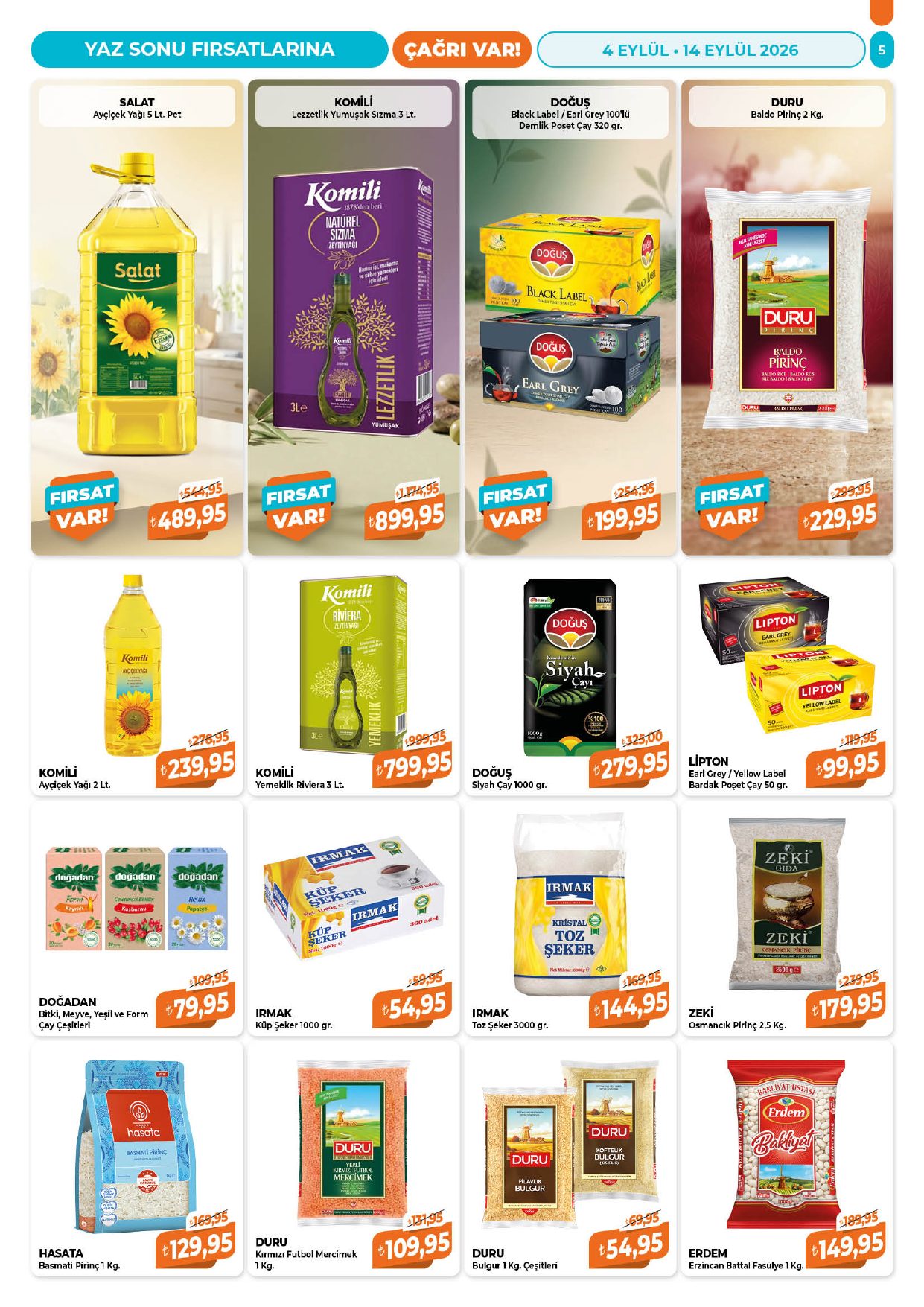 Çağrı Market Broşürü 4-14 Eylül — sayfa 5