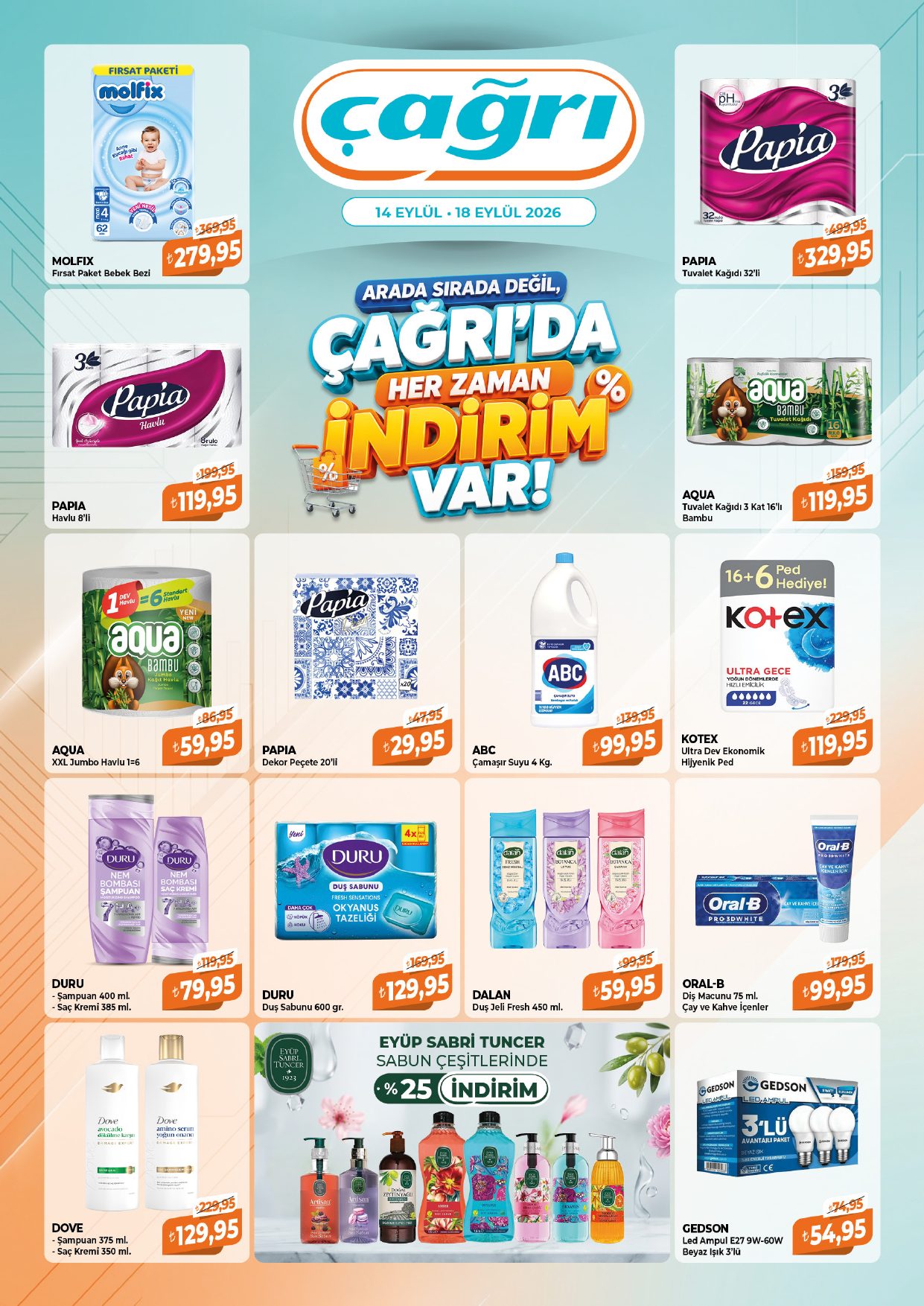 Çağrı Market Broşürü 14-18 Eylül- Çağrı'da Hep İndirim Var! — sayfa 6