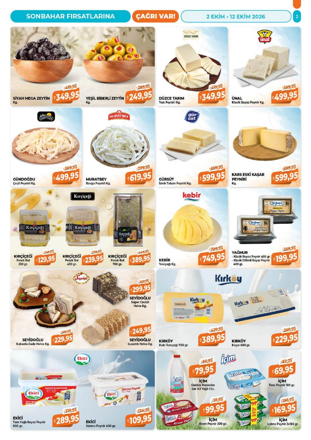 Çağrı Market Broşürü 2-12 Ekim — sayfa 2