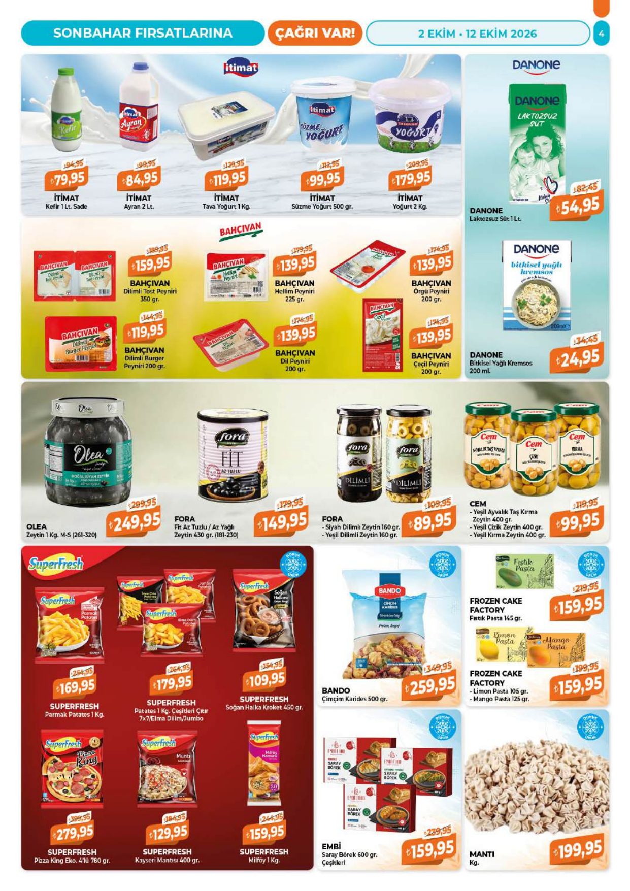 Çağrı Market Broşürü 2-12 Ekim — sayfa 4