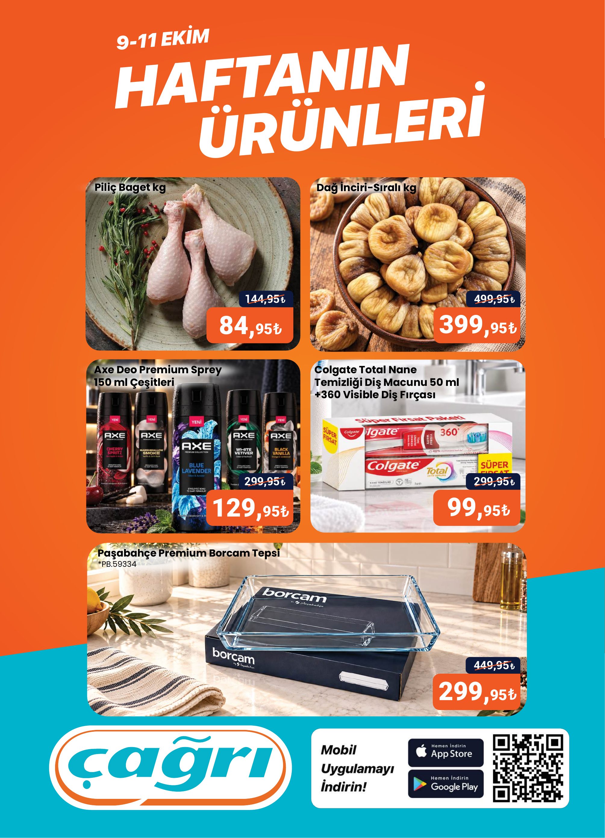 Çağrı Market Broşürü 9-11 Ekim-Haftanın Ürünleri — sayfa 1