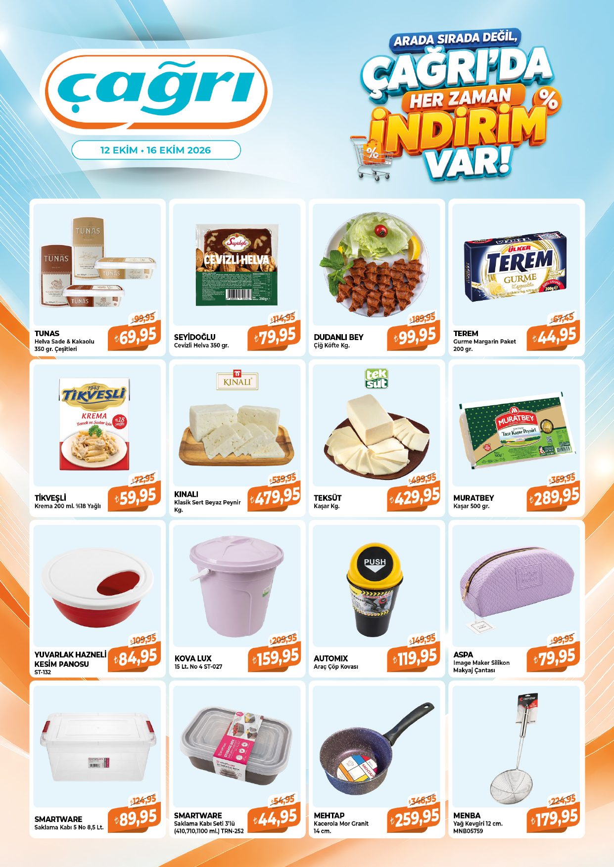 Çağrı Market Broşürü 12-16 Ekim-Çağrı'da Her Zaman İndirim Var! — sayfa 3