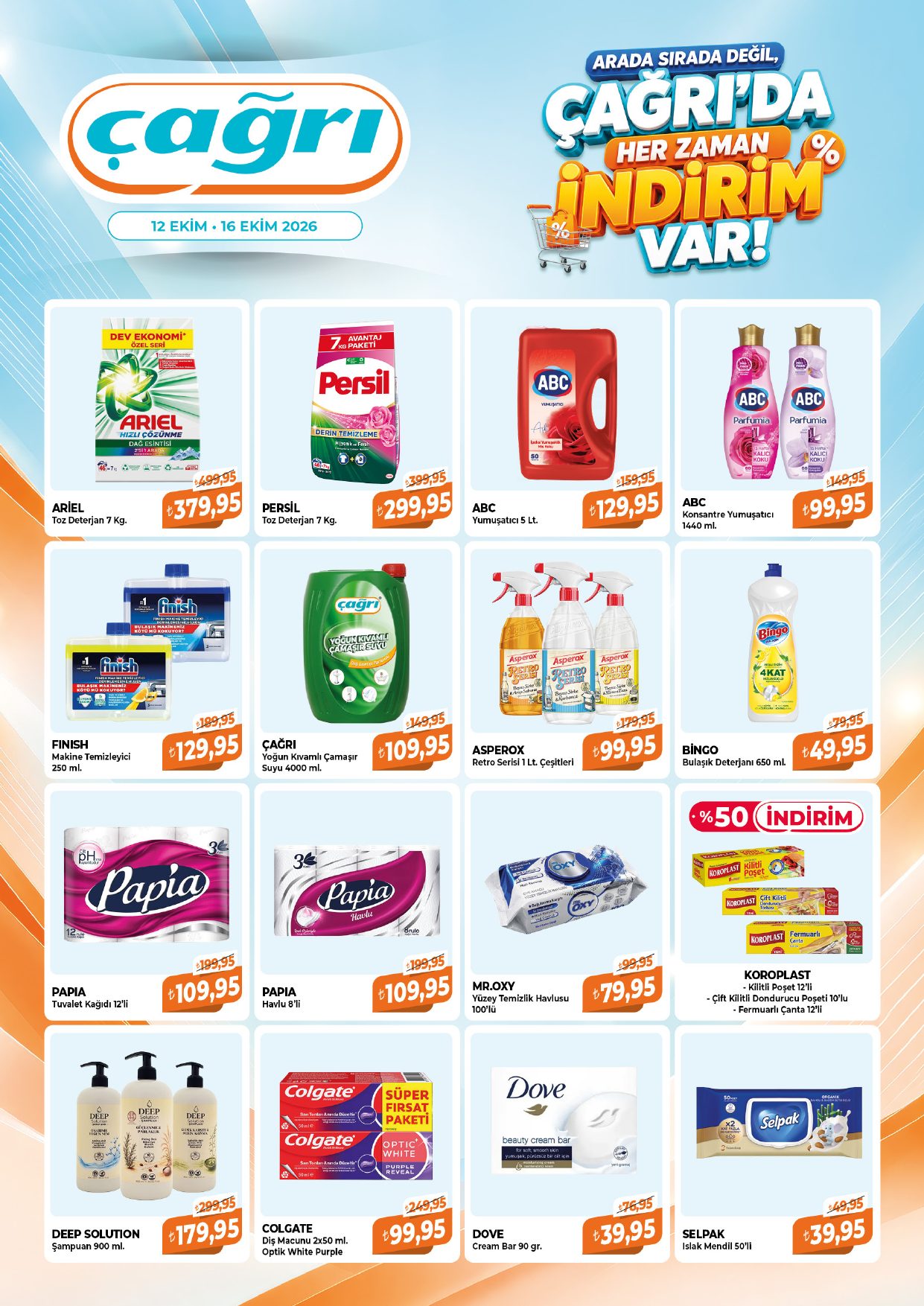 Çağrı Market Broşürü 12-16 Ekim-Çağrı'da Her Zaman İndirim Var! — sayfa 4