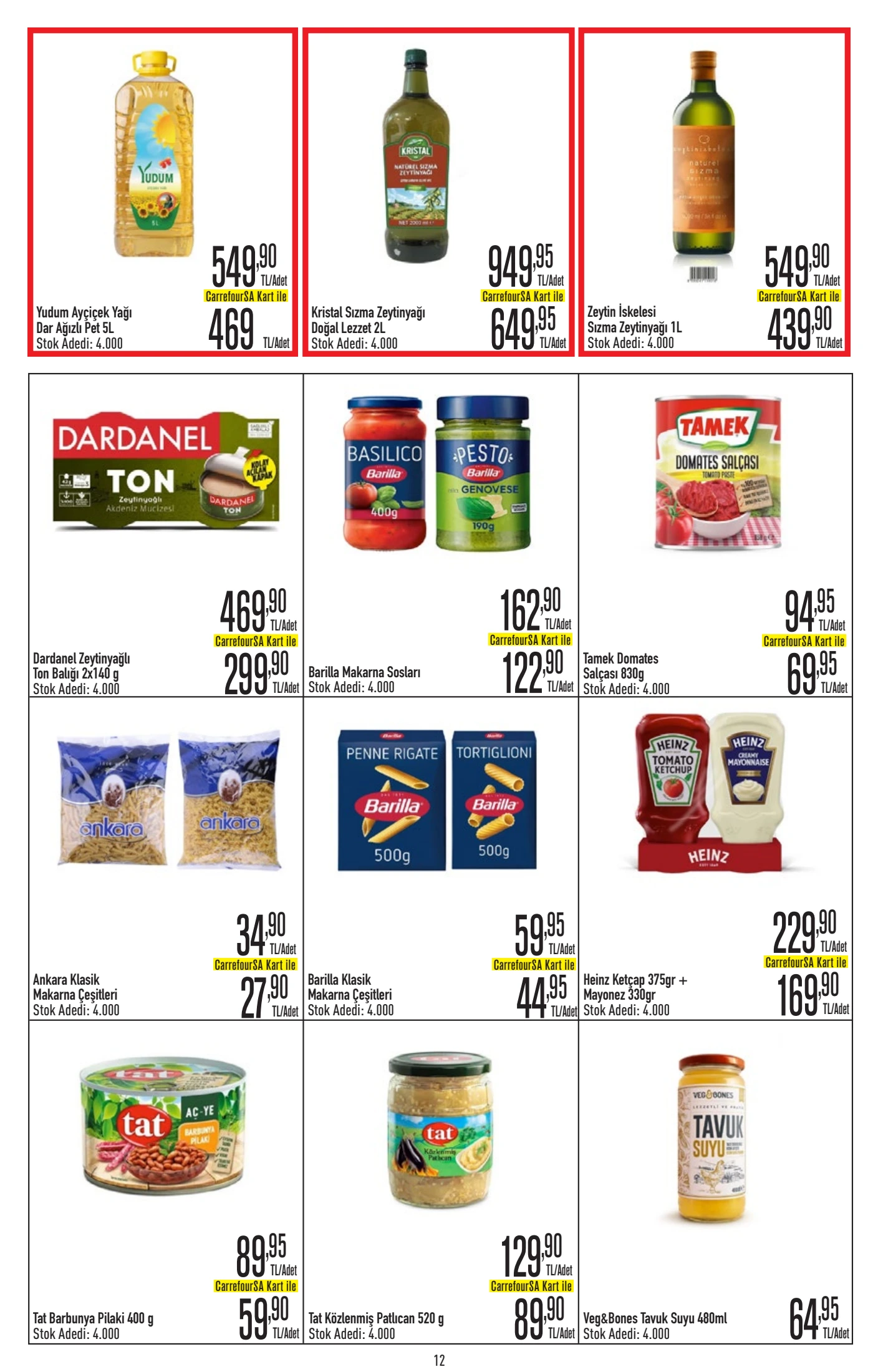 CarrefourSA Broşürü 23 Temmuz-5 Ağustos — sayfa 12