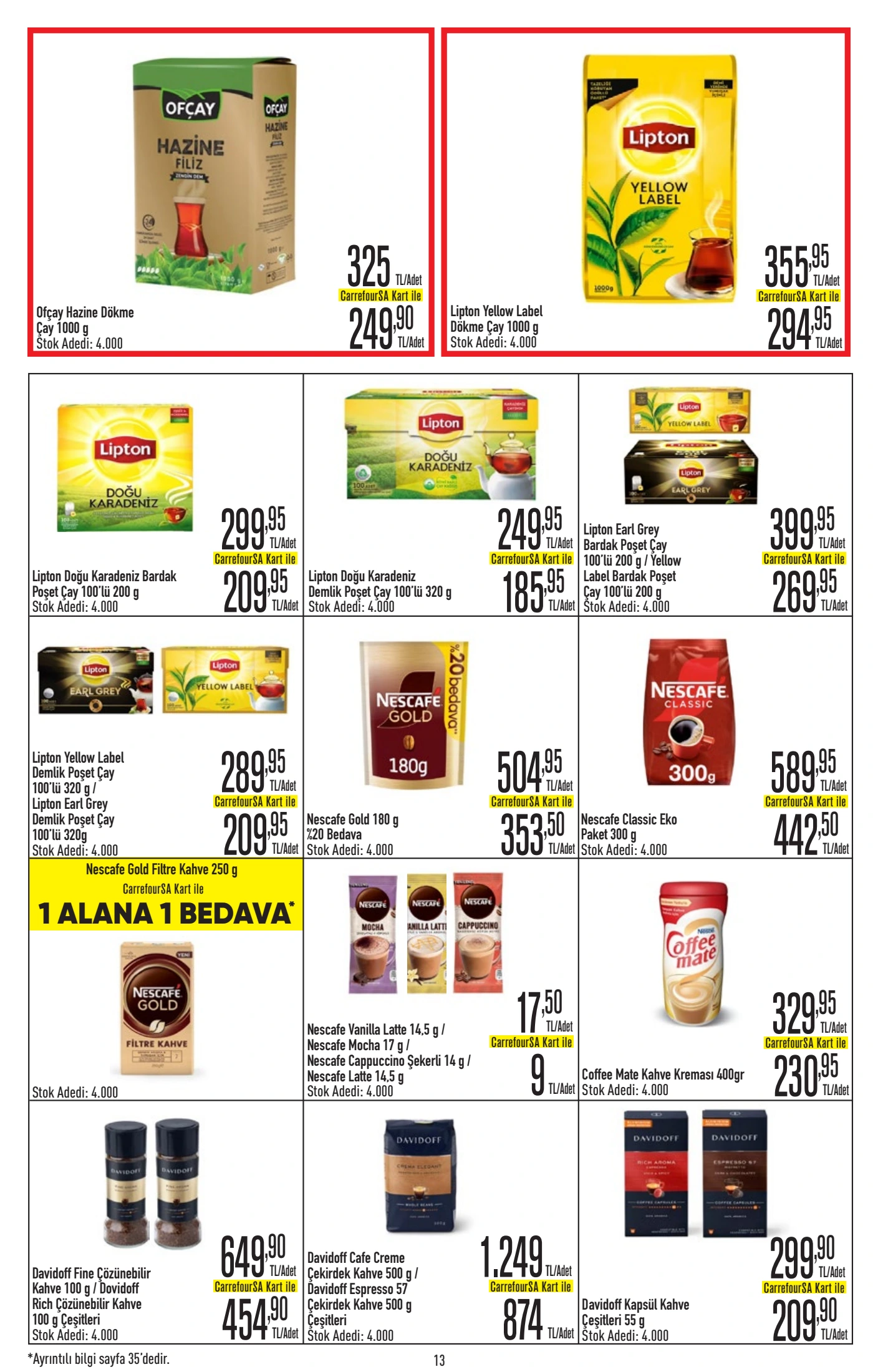 CarrefourSA Broşürü 23 Temmuz-5 Ağustos — sayfa 13