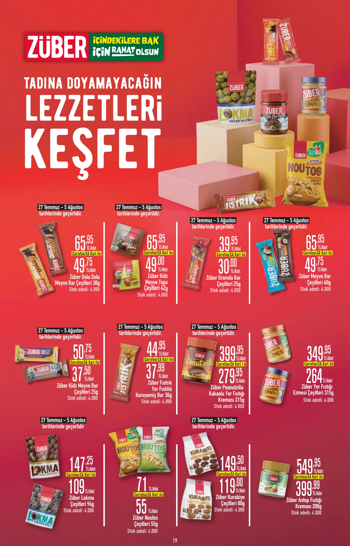 CarrefourSA Broşürü 23 Temmuz-5 Ağustos — sayfa 19