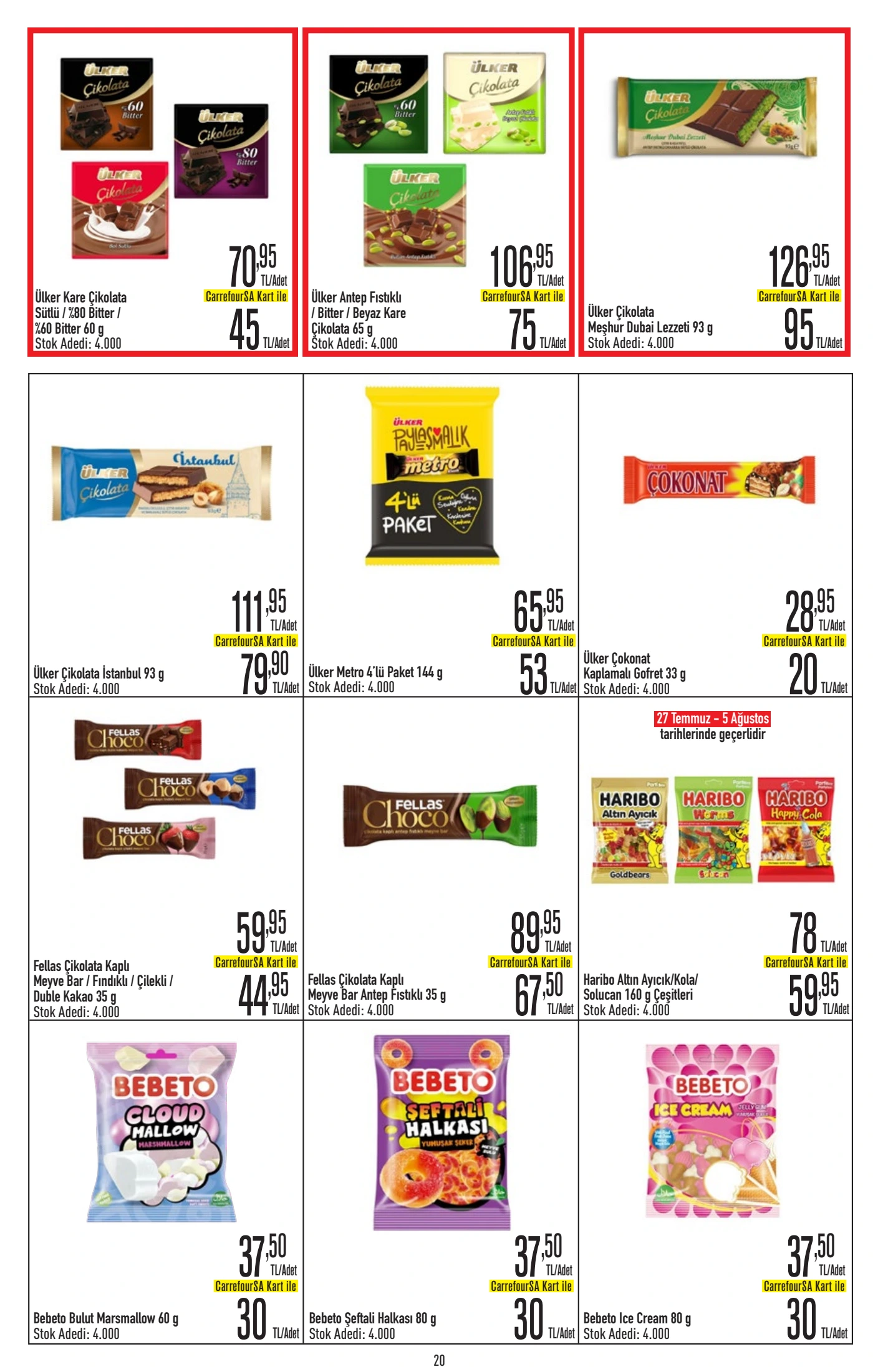 CarrefourSA Broşürü 23 Temmuz-5 Ağustos — sayfa 20