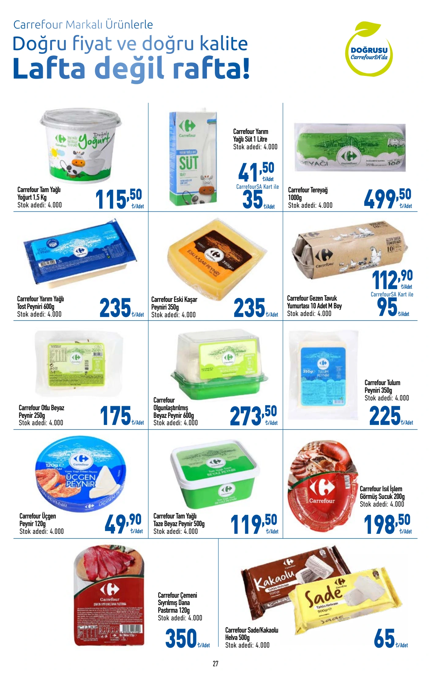 CarrefourSA Broşürü 23 Temmuz-5 Ağustos — sayfa 27