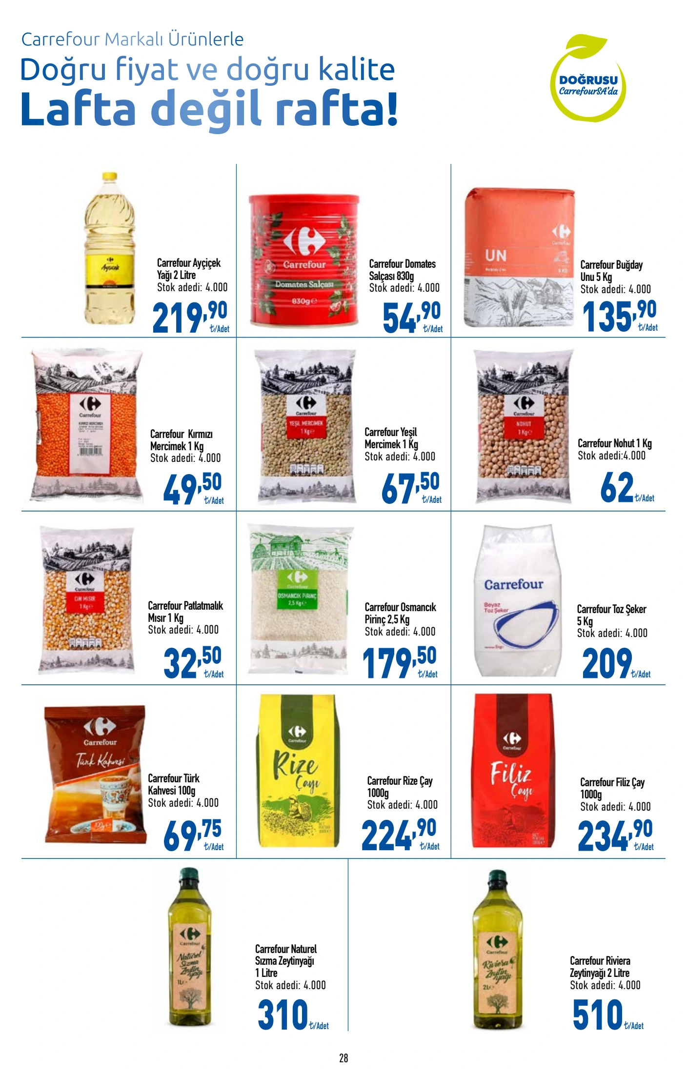 CarrefourSA Broşürü 23 Temmuz-5 Ağustos — sayfa 28