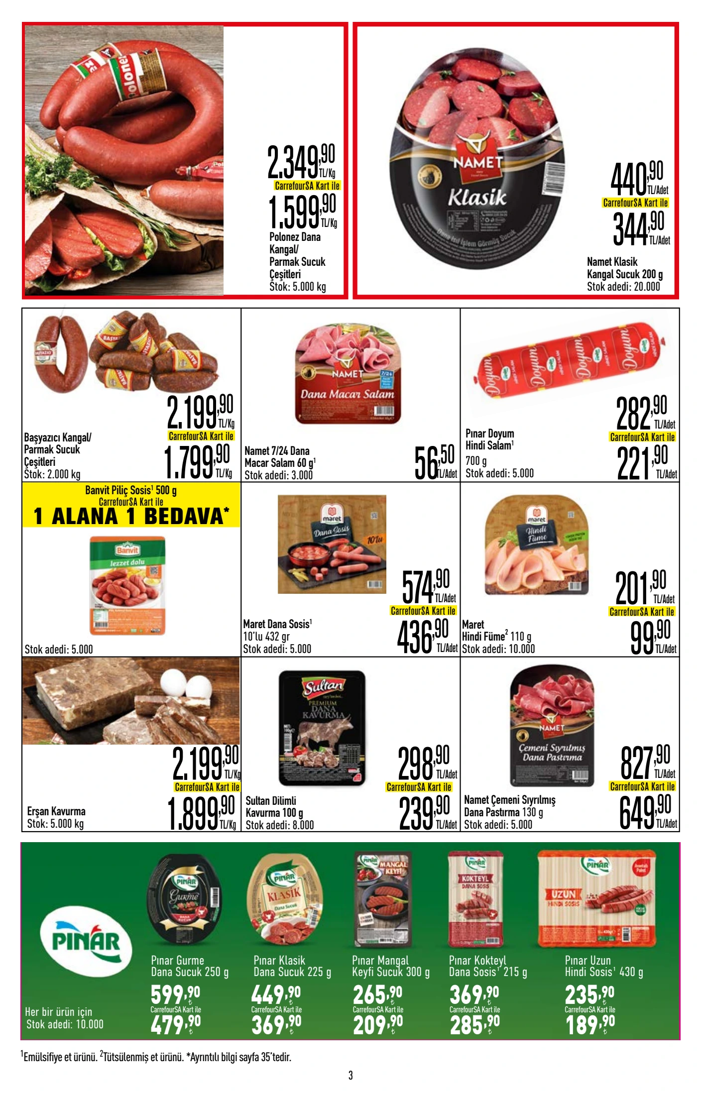 CarrefourSA Broşürü 23 Temmuz-5 Ağustos — sayfa 3