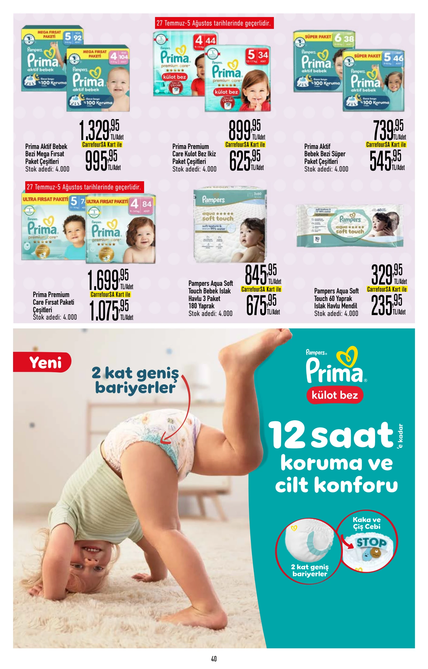 CarrefourSA Broşürü 23 Temmuz-5 Ağustos — sayfa 40
