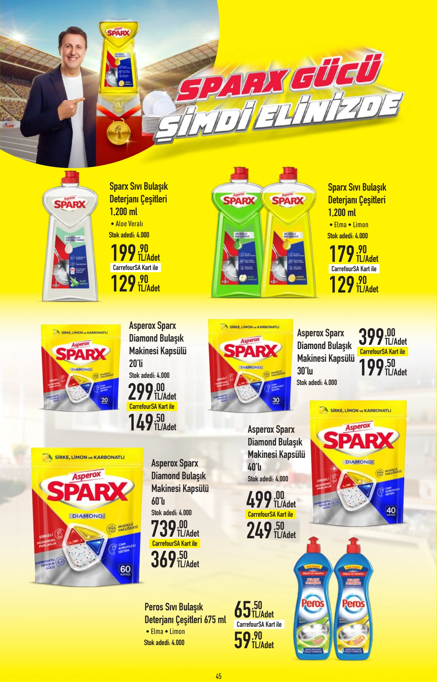 CarrefourSA Broşürü 23 Temmuz-5 Ağustos — sayfa 45