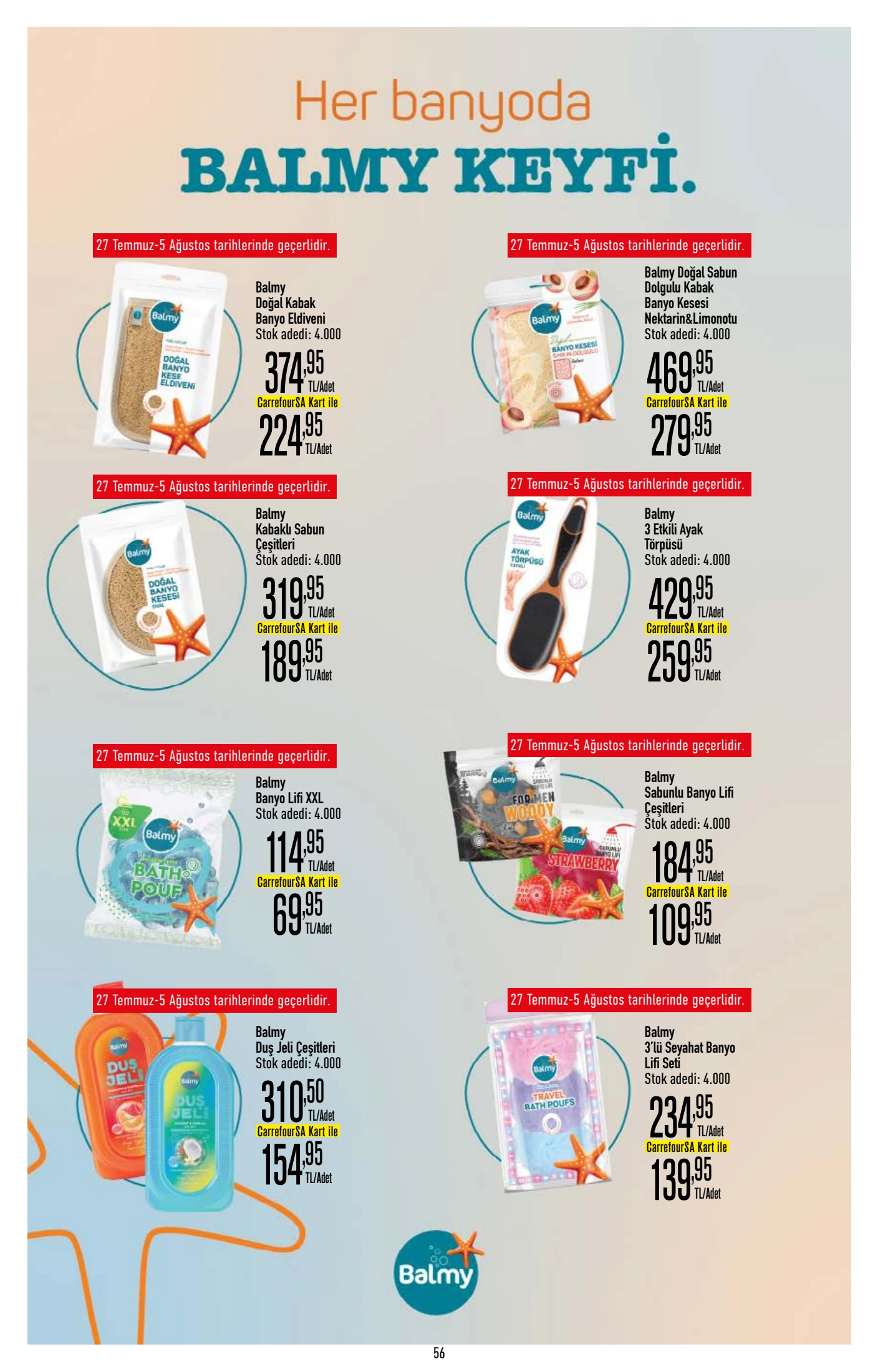 CarrefourSA Broşürü 23 Temmuz-5 Ağustos — sayfa 56