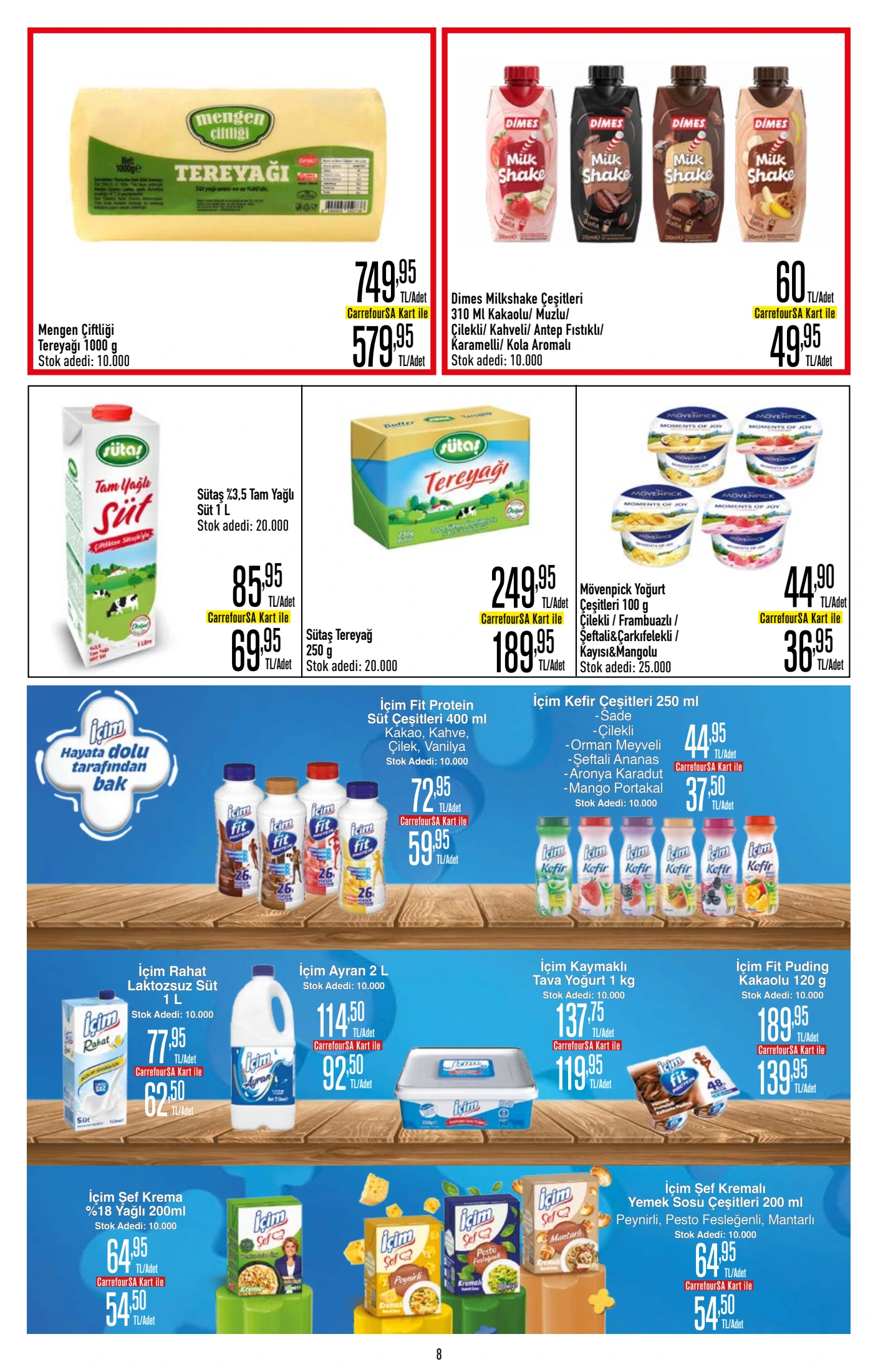 CarrefourSA Broşürü 23 Temmuz-5 Ağustos — sayfa 8