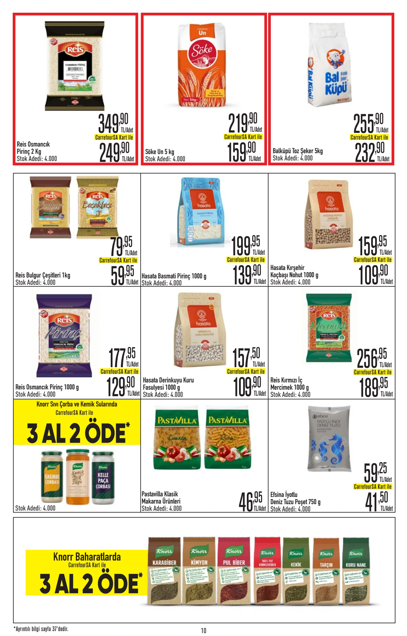 CarrefourSA Broşürü 9-22 Temmuz — sayfa 10