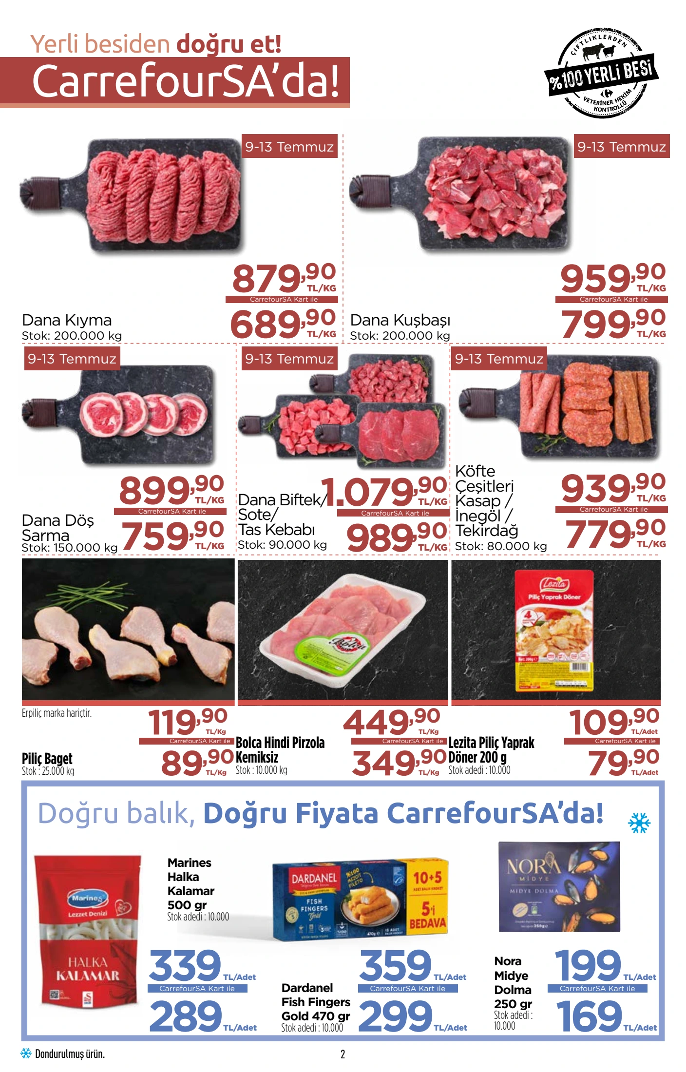 CarrefourSA Broşürü 9-22 Temmuz — sayfa 2