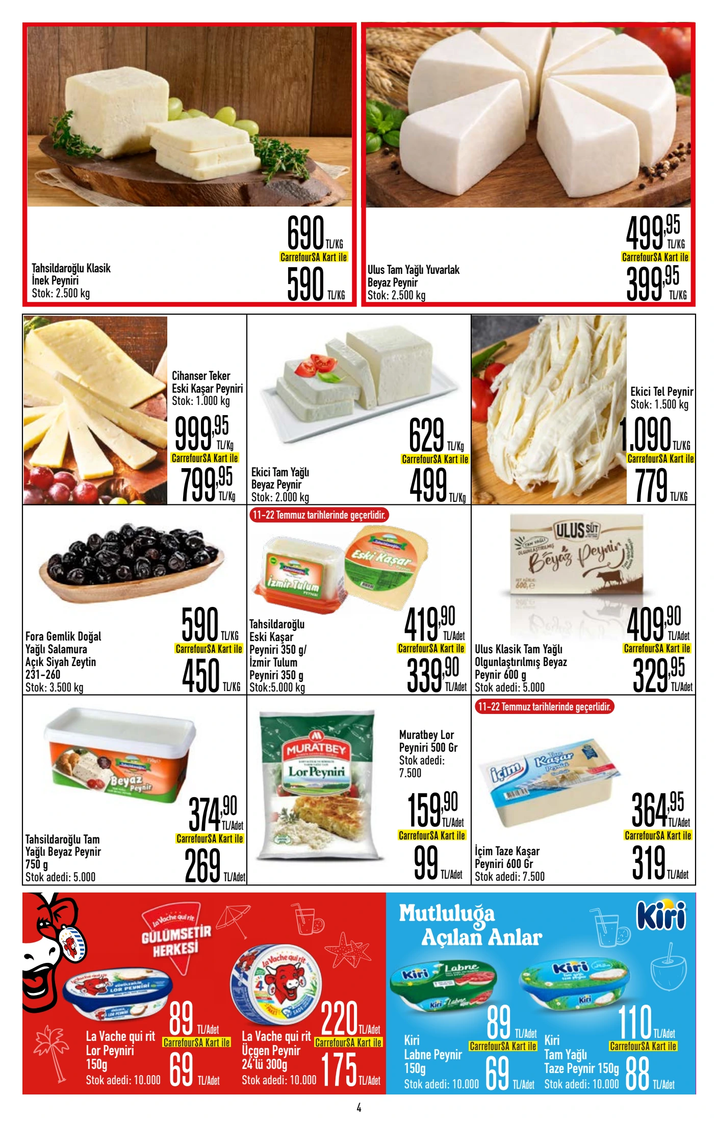 CarrefourSA Broşürü 9-22 Temmuz — sayfa 4